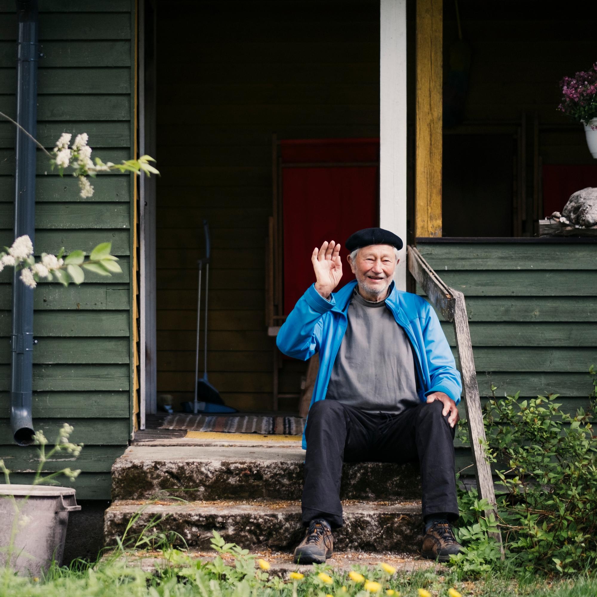 Mauno Aarnio, 89, on Kuutsalon saaren onnellinen – Nyt hän kertoo, miten yksinkertaista onni on
