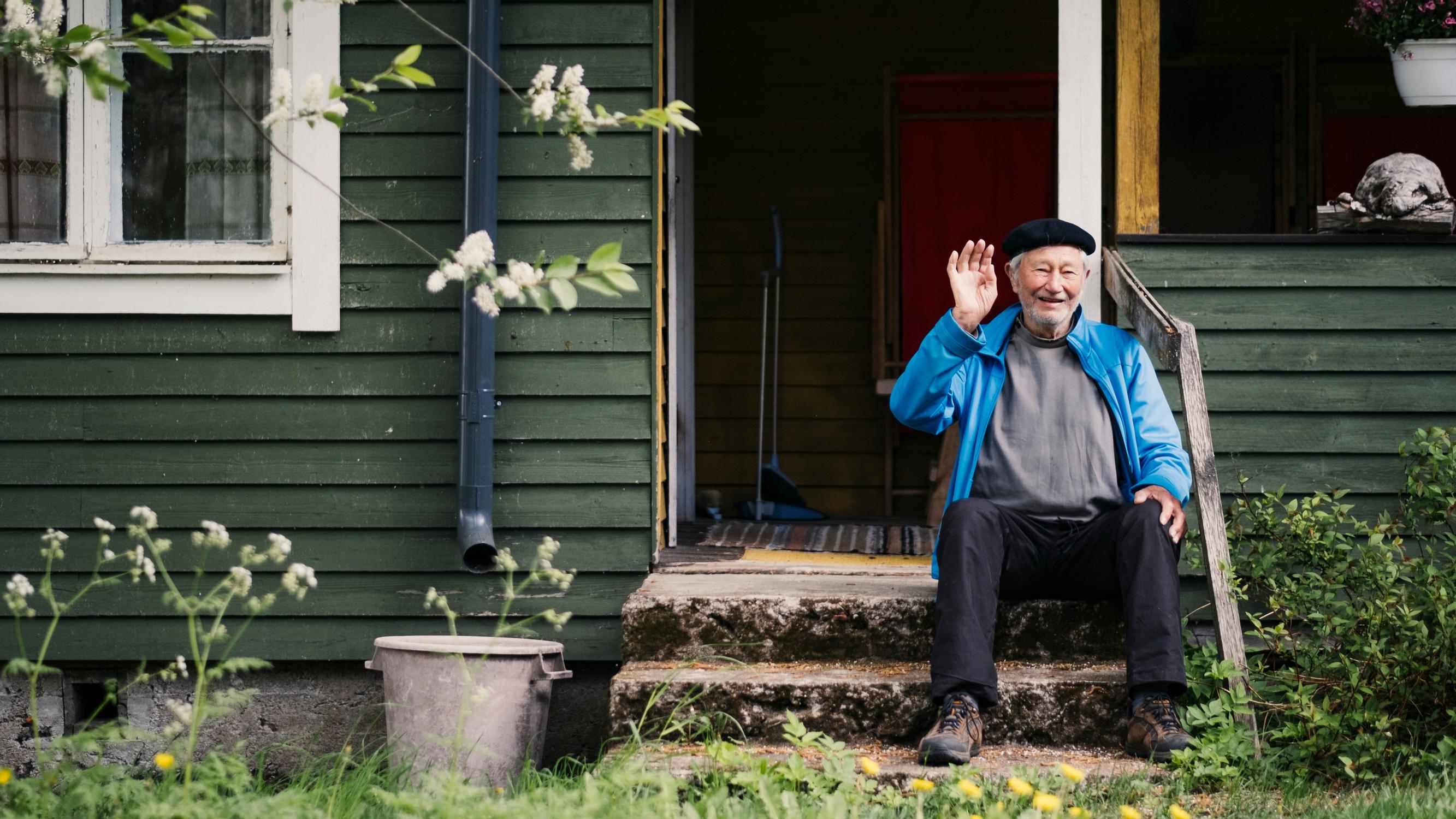 Mauno Aarnio, 89, on Kuutsalon saaren onnellinen – Nyt hän kertoo, miten yksinkertaista onni on