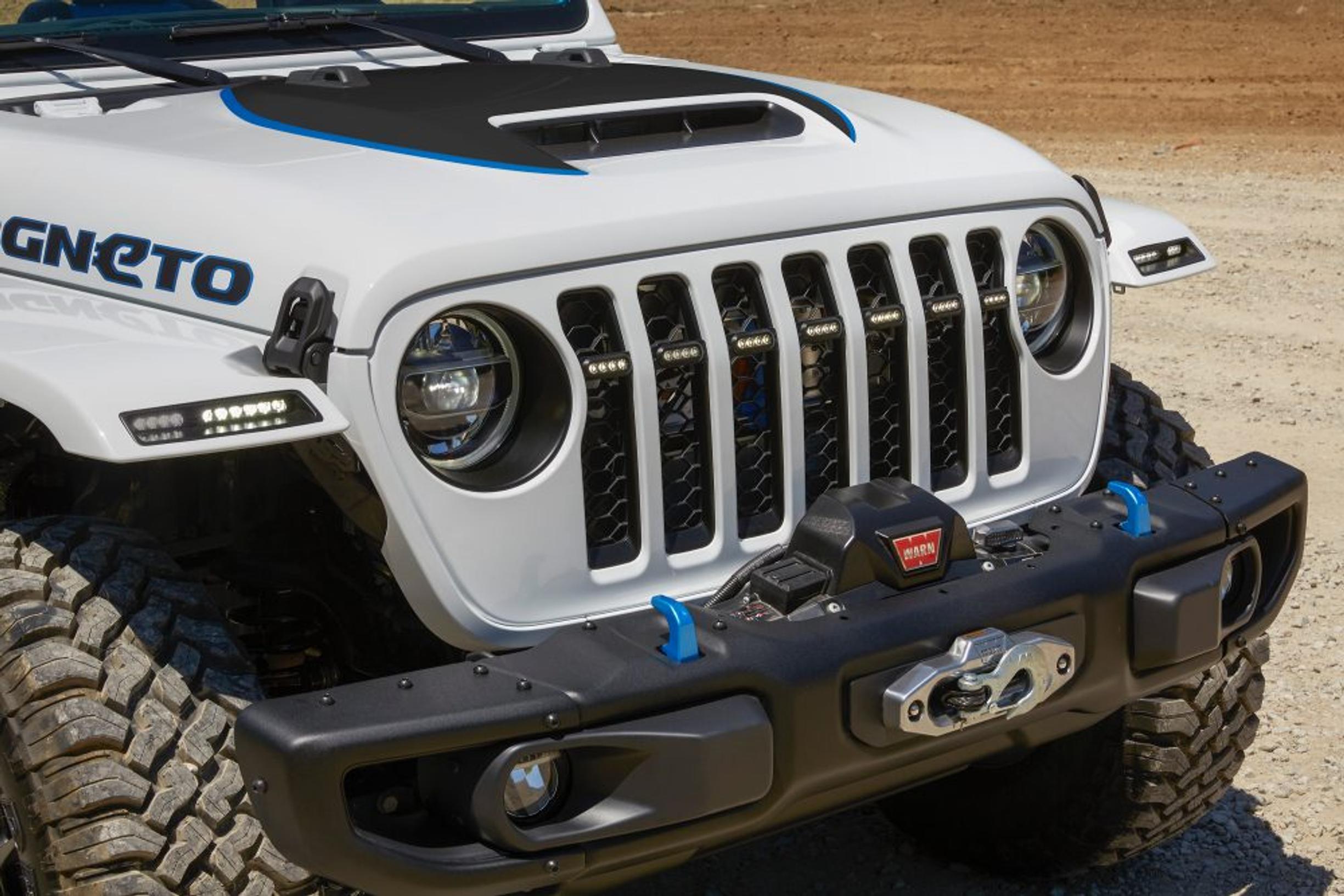 Jeep julkisti täyssähköisen Wranglerin konseptin