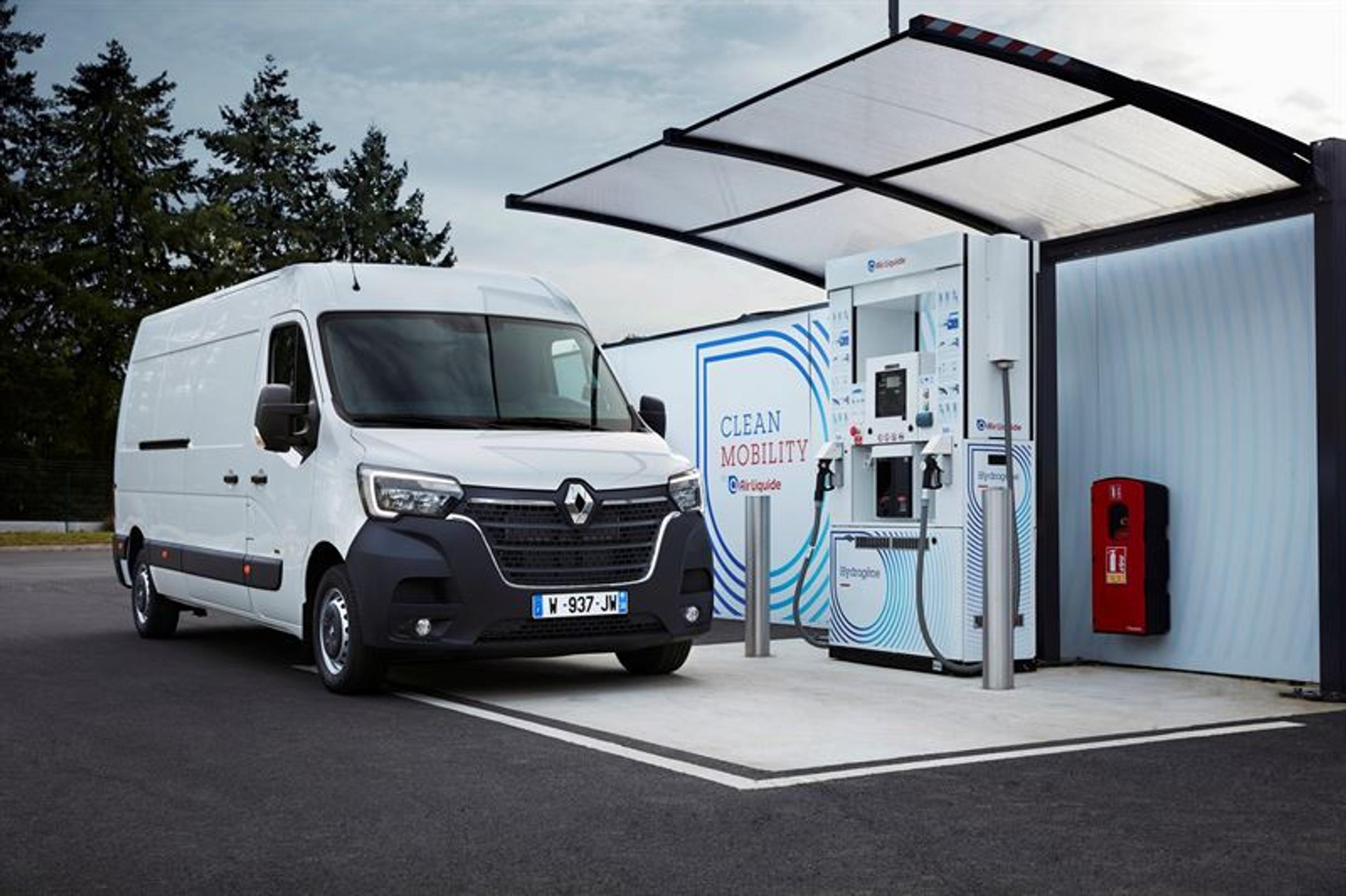 Renaultilta vetykäyttöisiä pakettiautoja