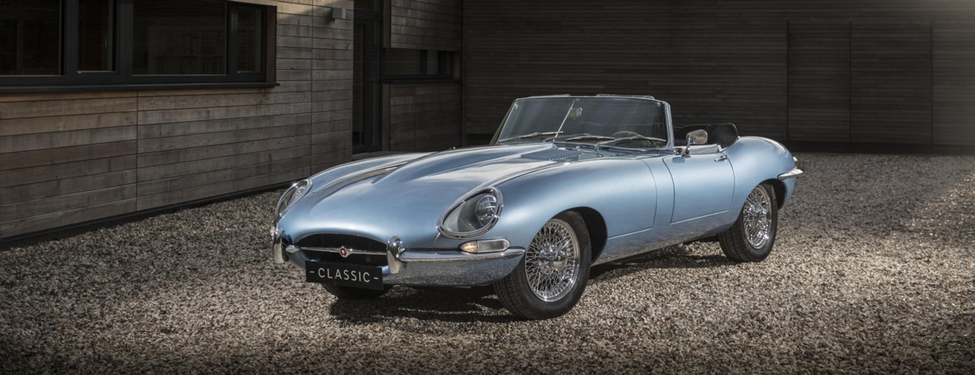 Jaguarilta iso yllätys - E-Type Zero -sähköauto menee tuotantoon