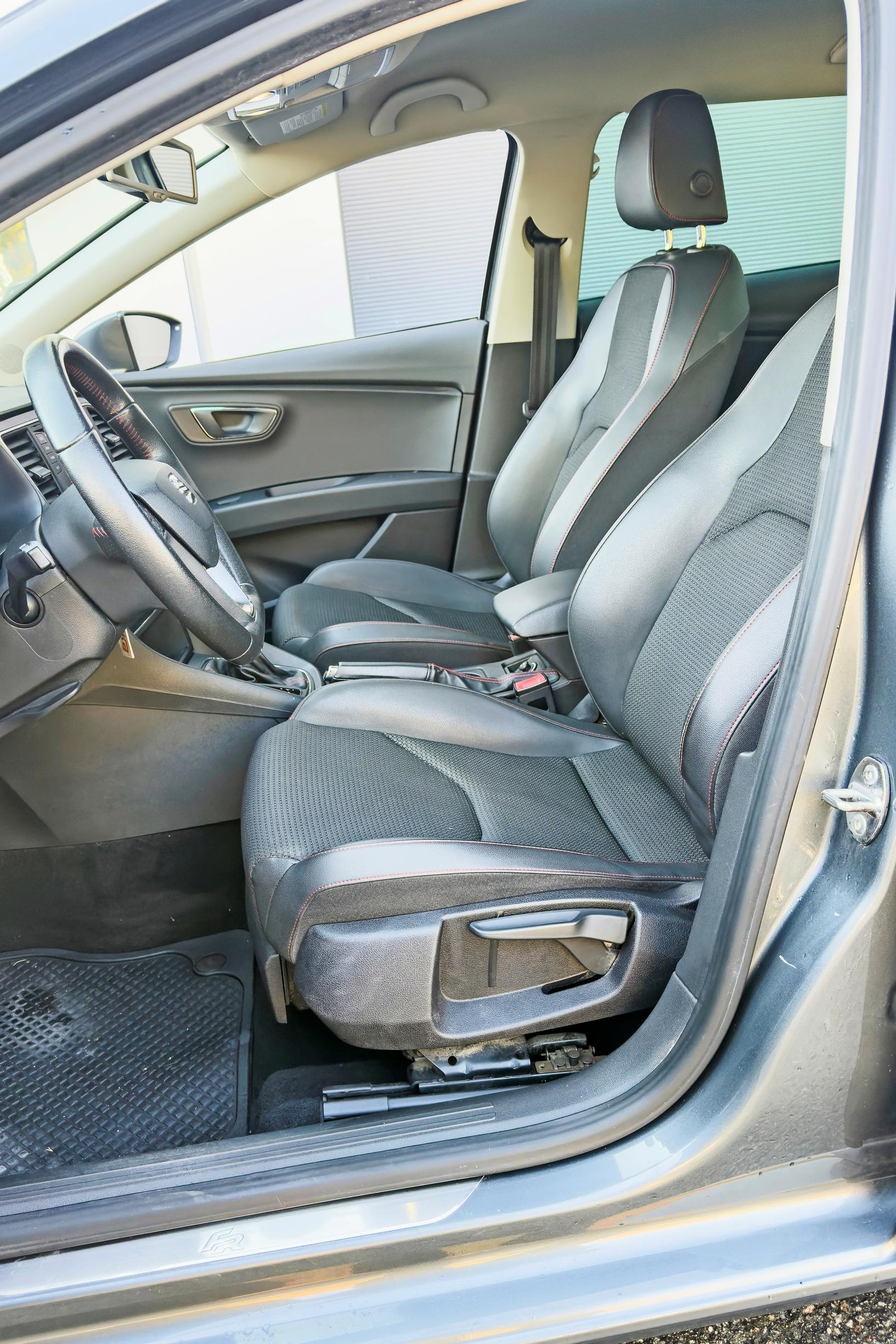 Seat Leon ST:n kuskin penkki on ryhdikäs, vaikka sillä on istuttu jo 275 000 kilometriä.