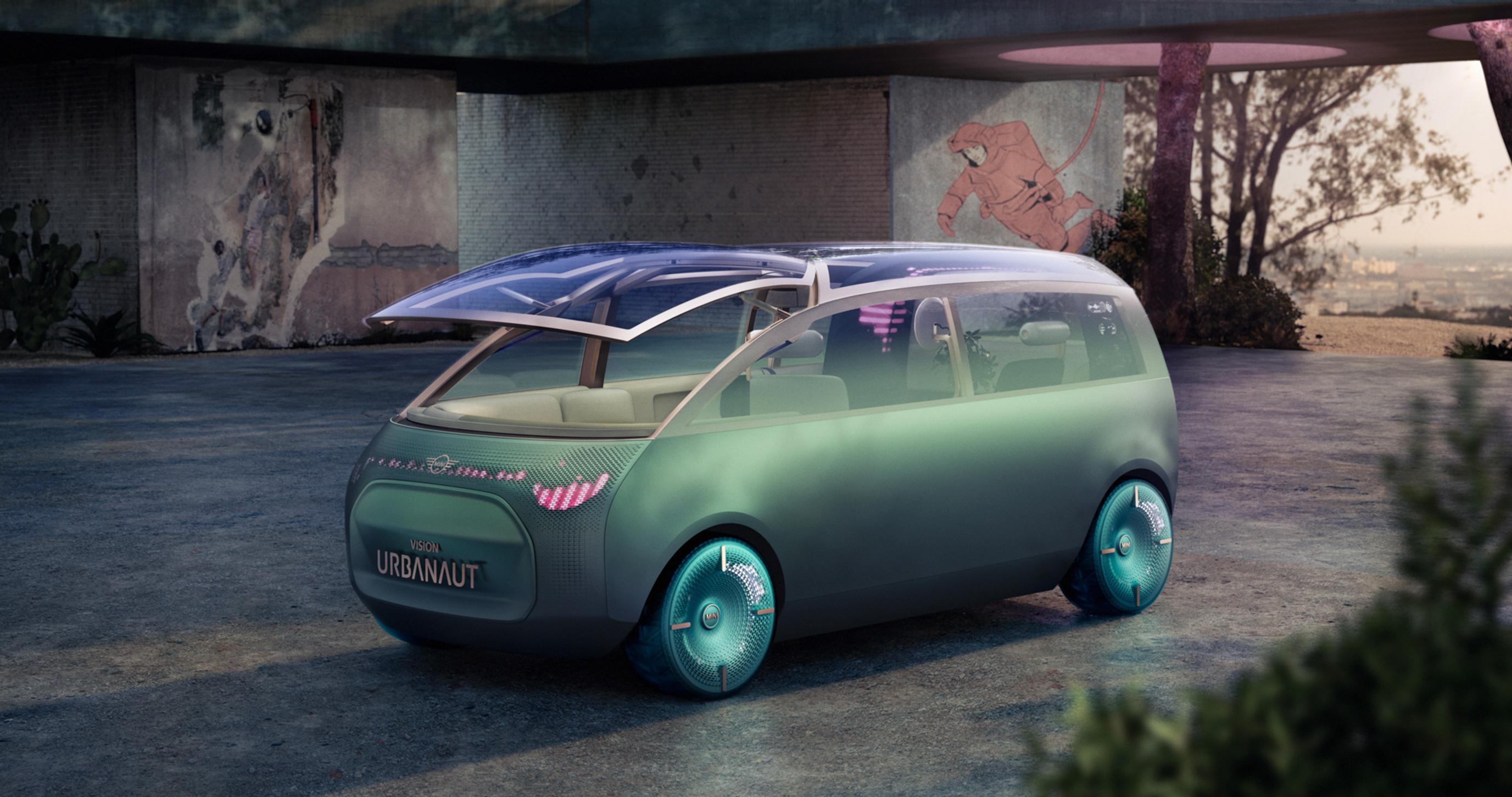 Tässä on futuristinen Mini Vision Urbanaut - mutta miten se muistuttaa Miniä?