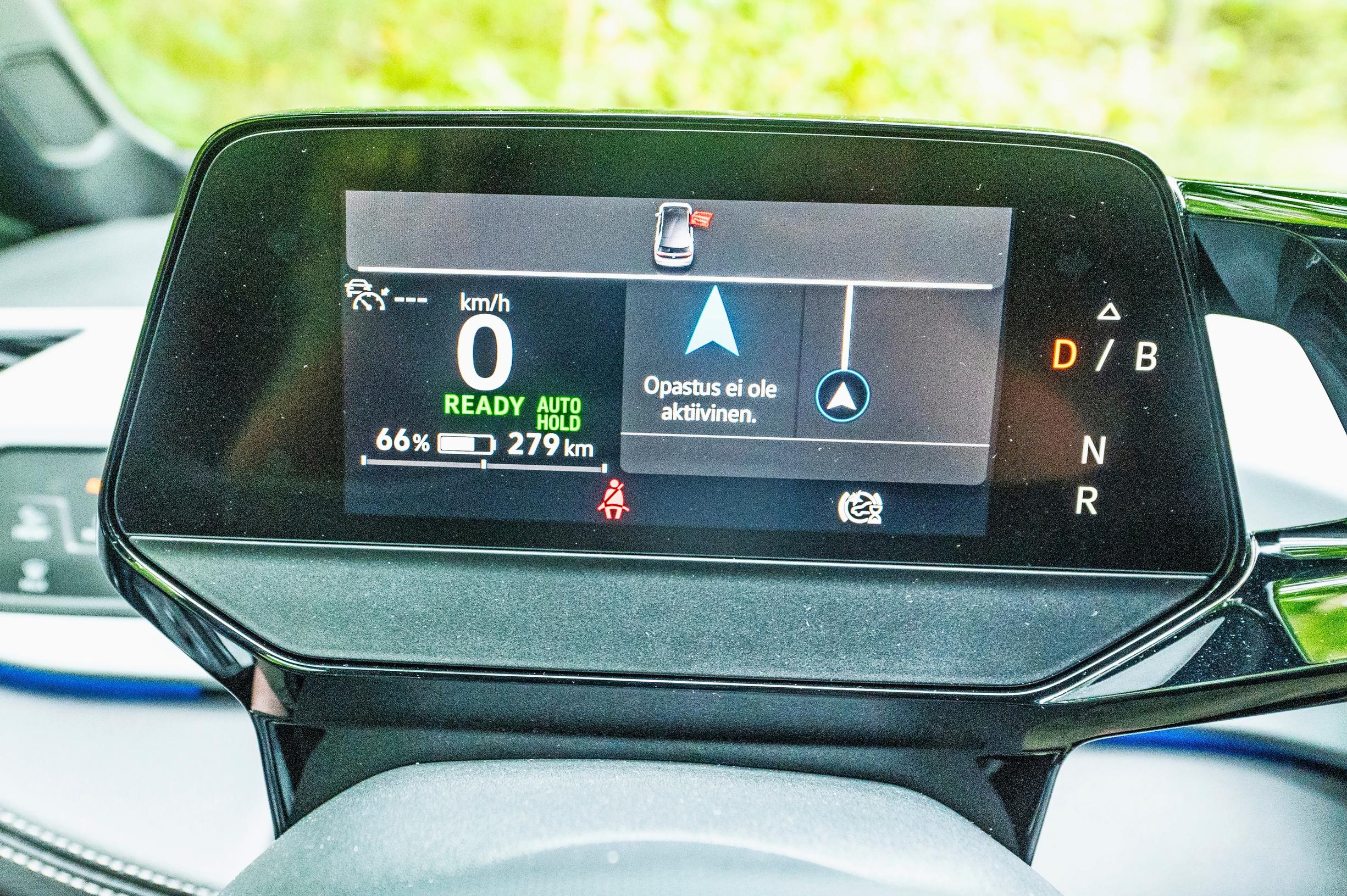 Volkswagen ID.3 Pro S Business Maxin keskinäyttö on kasvanut muutaman tuuman edeltäjäänsä verrattuna.
