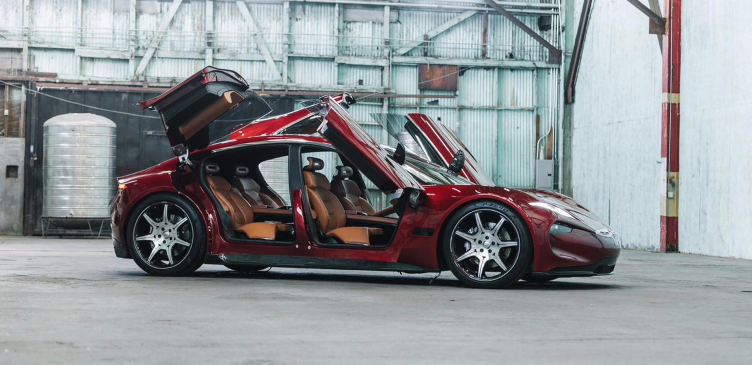 Katso kuvat – tässä on loistokas Fisker Emotion