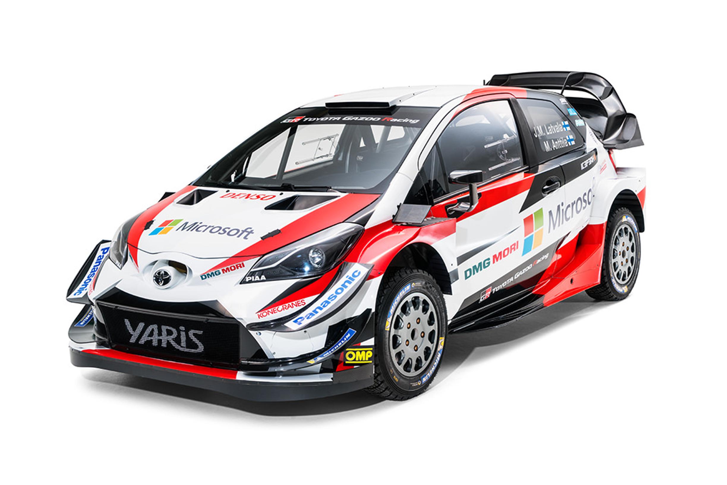 Katso kuvat - tässä on Toyotan uusi WRC-ralliohjus