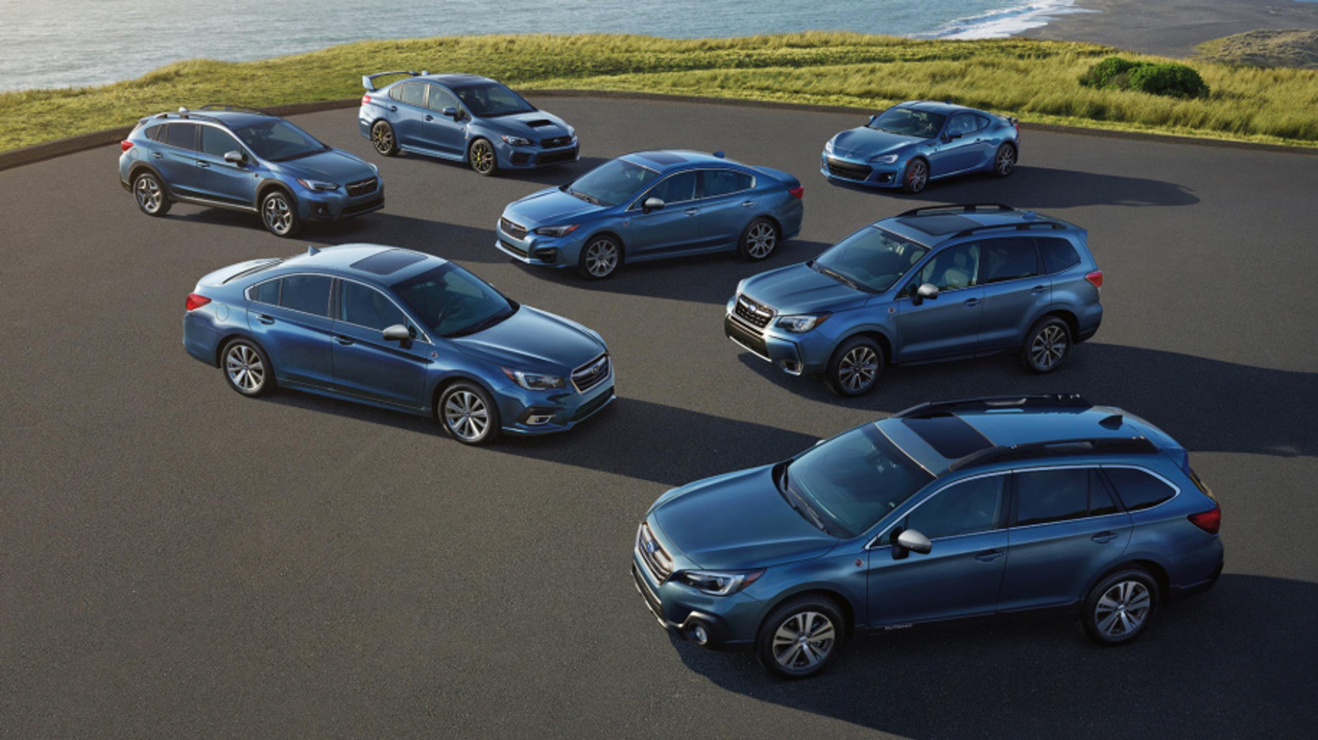 Subaru juhlii näyttävästi – joka mallista juhlaversio