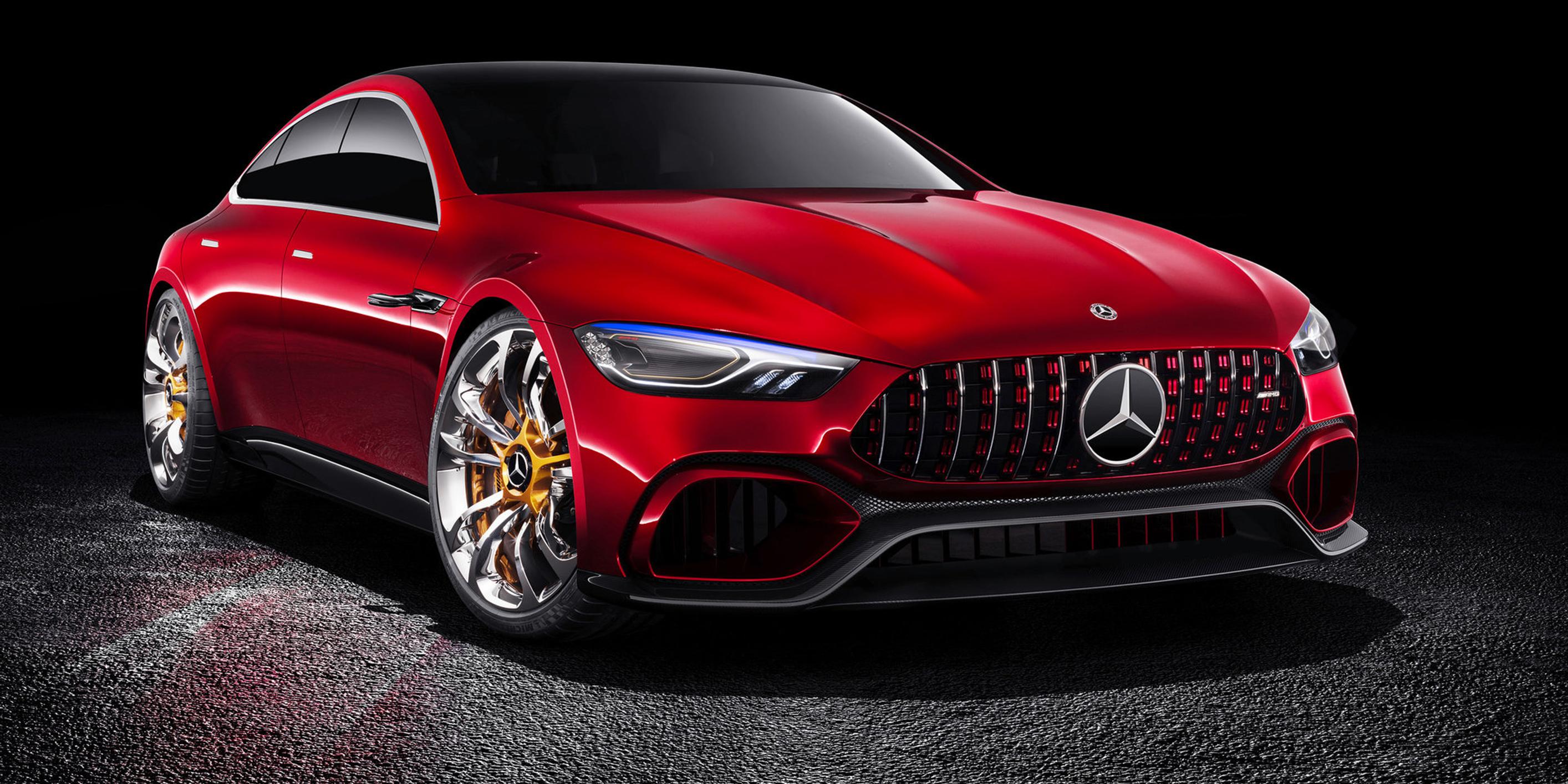 Katso kuvat - Mercedes-AMG:ltä uusi neliovinen GT