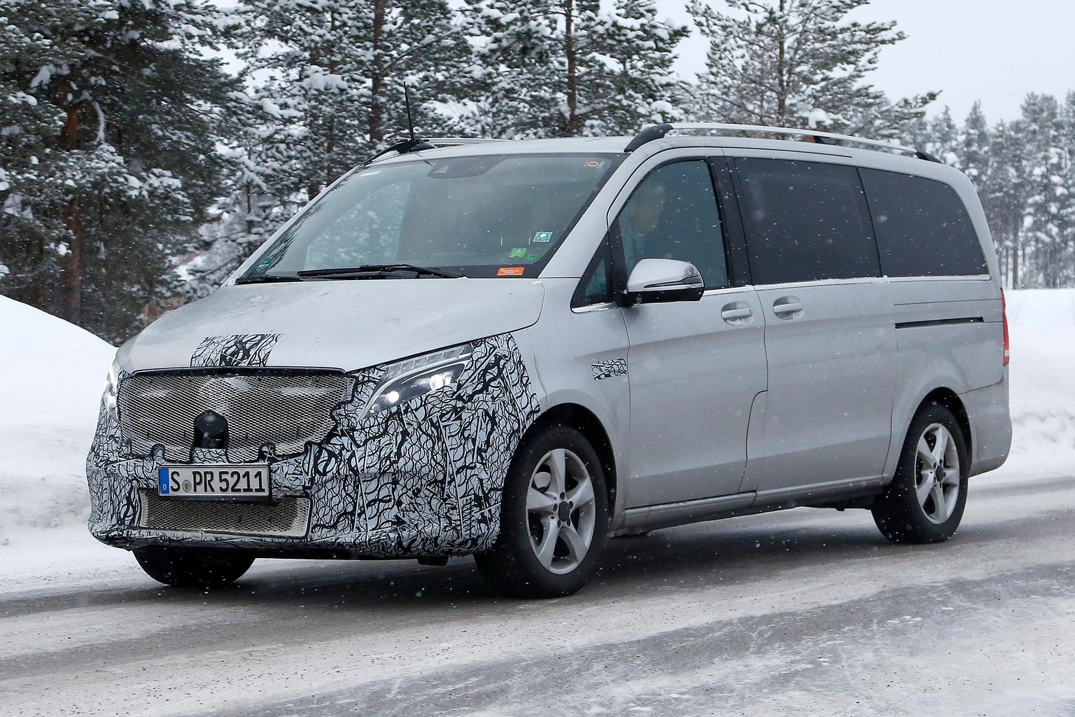 Salakuvissa Mercedeksen V-sarja - Tuulilasi | Tuulilasi