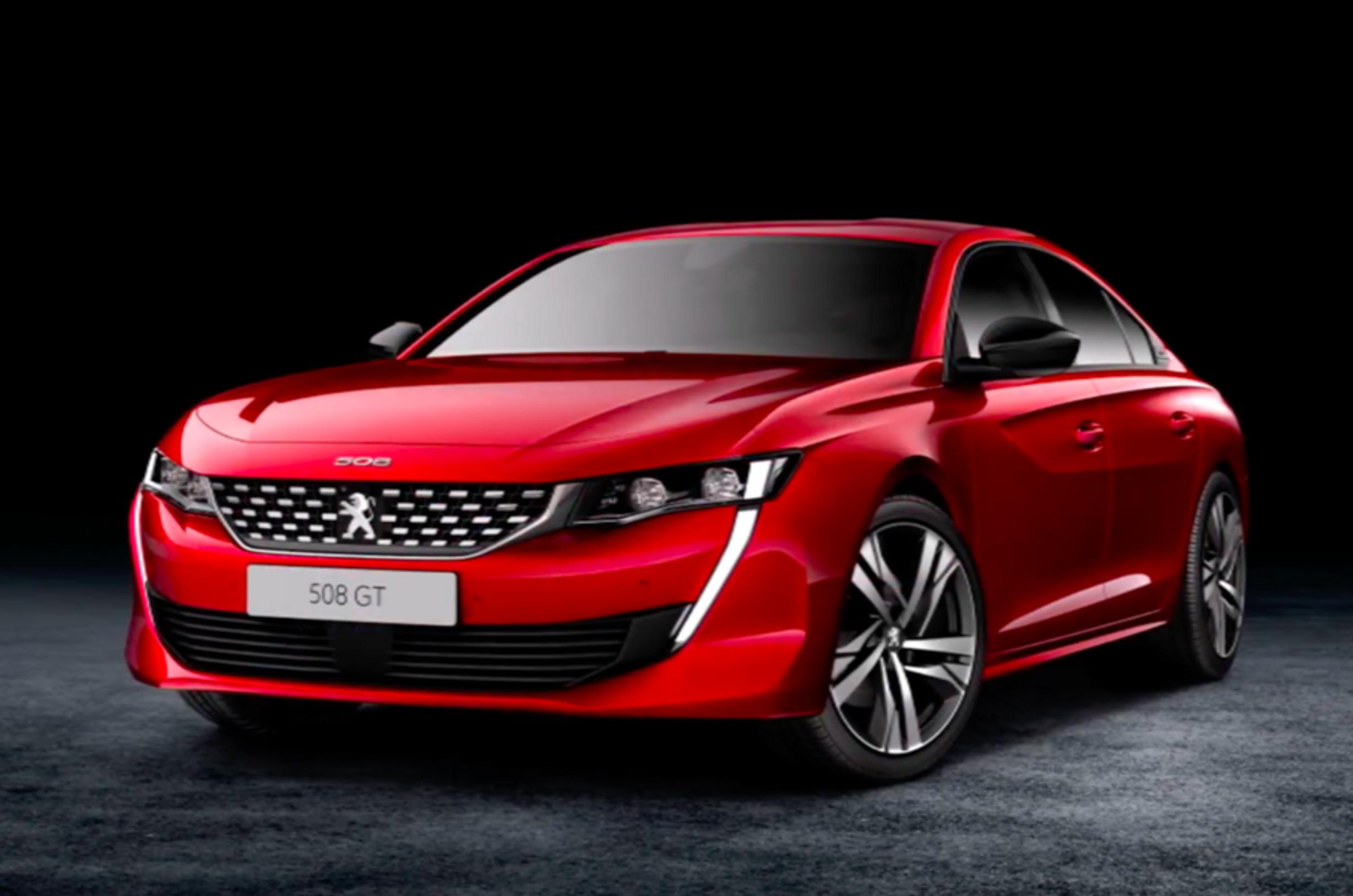 Uuden Peugeot 508:n kuvat vuotivat julkisuuteen