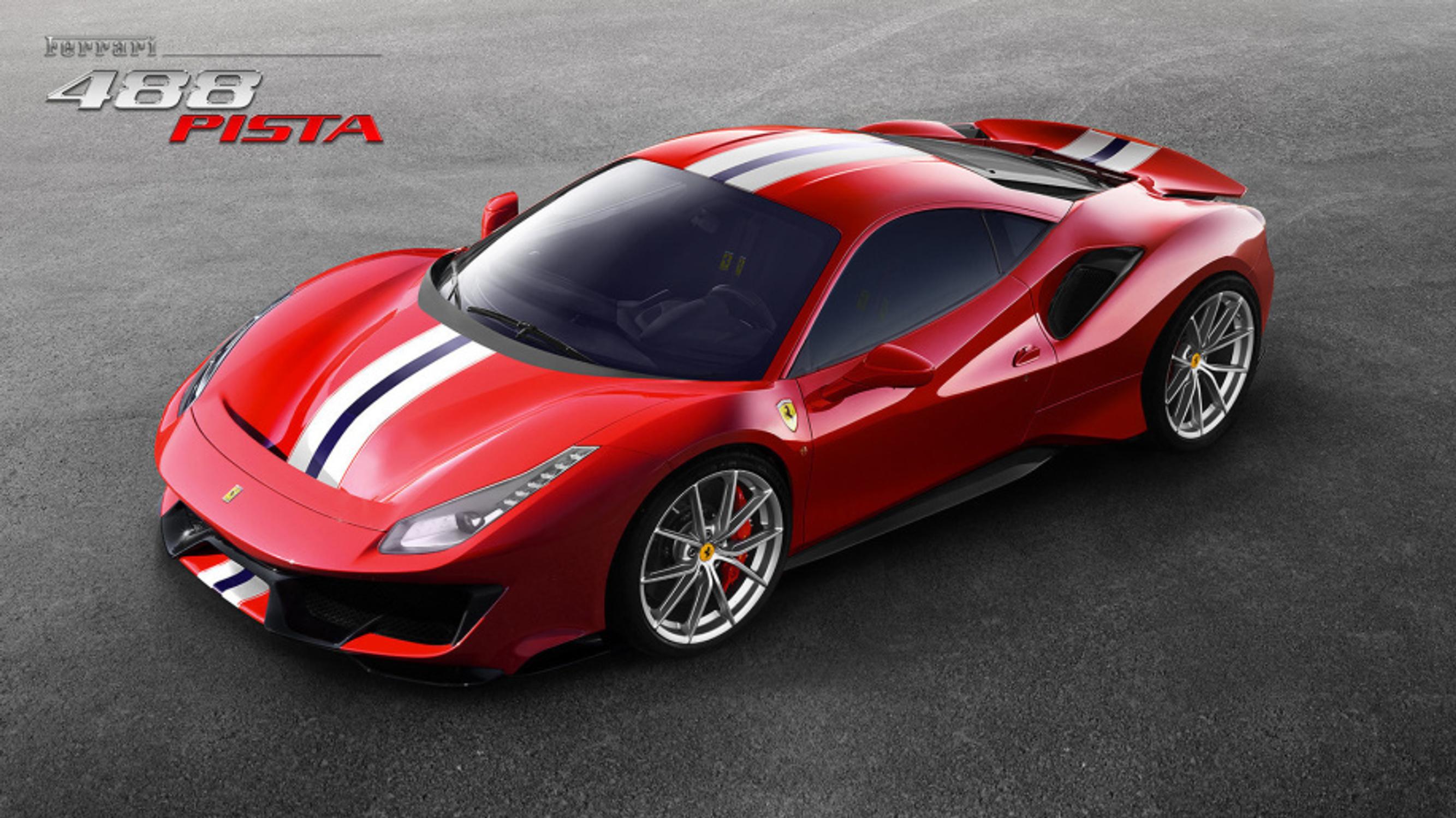 Tässä on Ferrarin hurja ratatykki 488 Pista