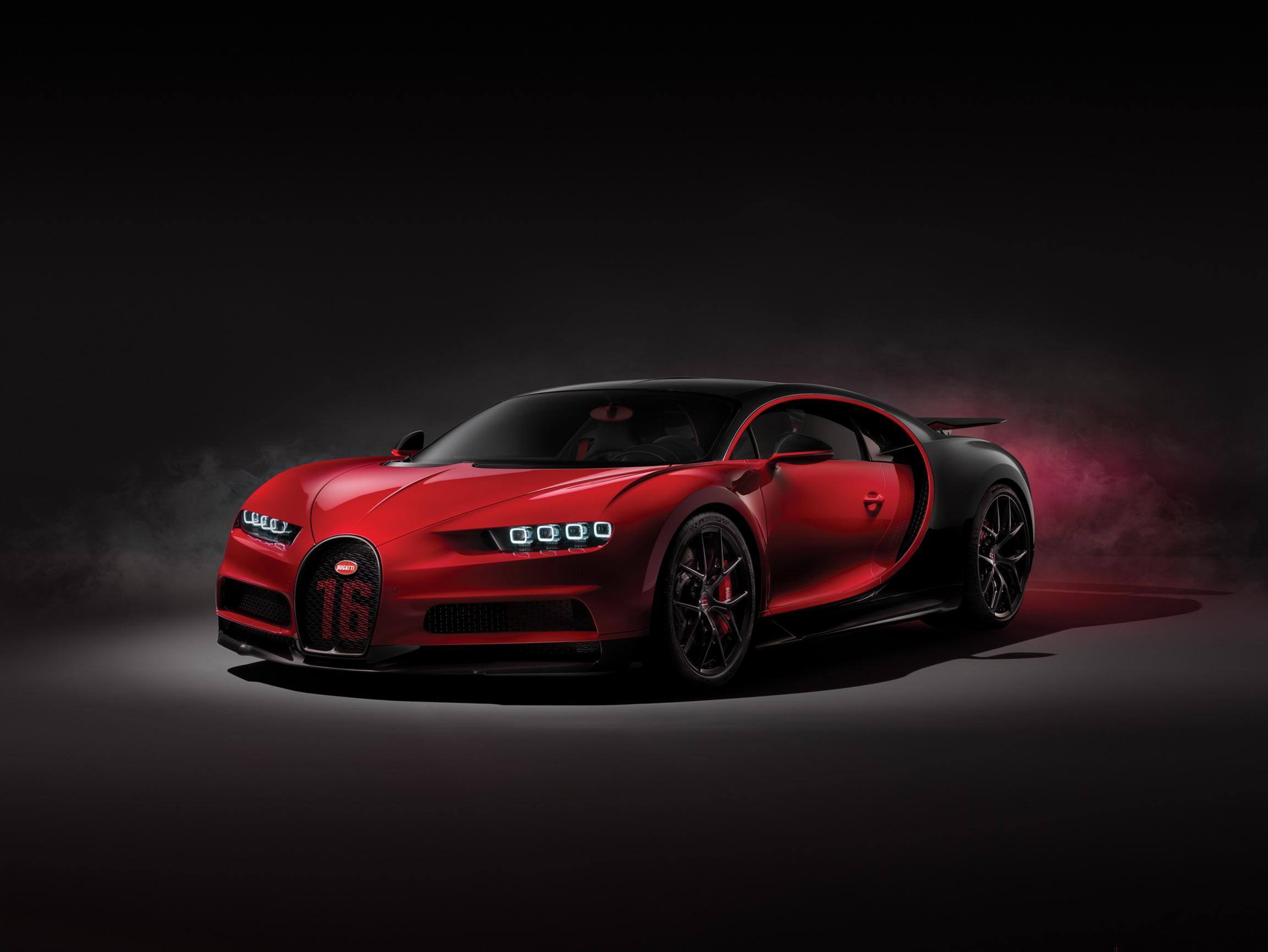 Jos kolme miljoonaa polttelee taskussa - hanki Bugatti Chiron Sport
