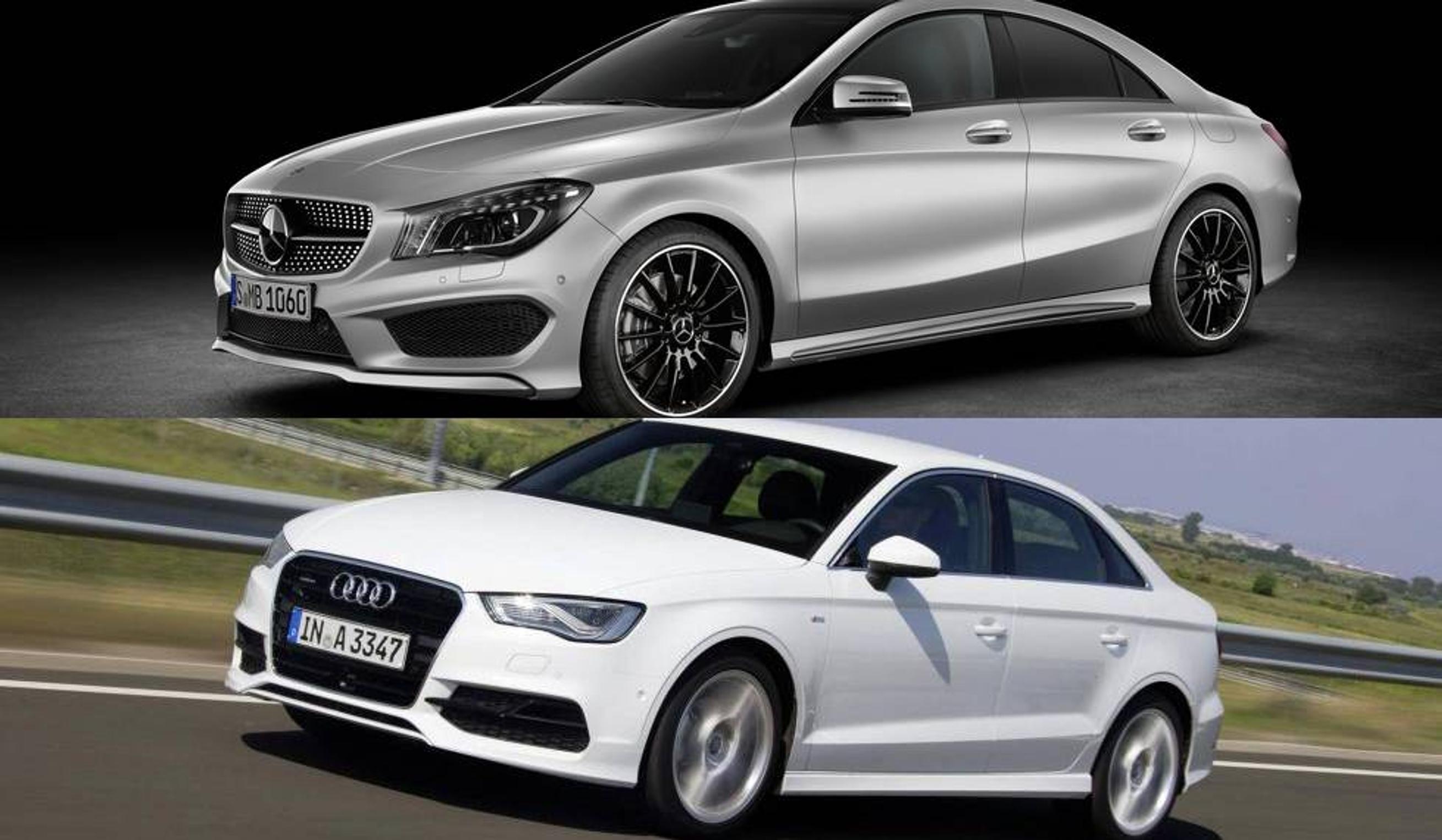 Vertailu: Audi A3 sedan vs. Mercedes-Benz CLA