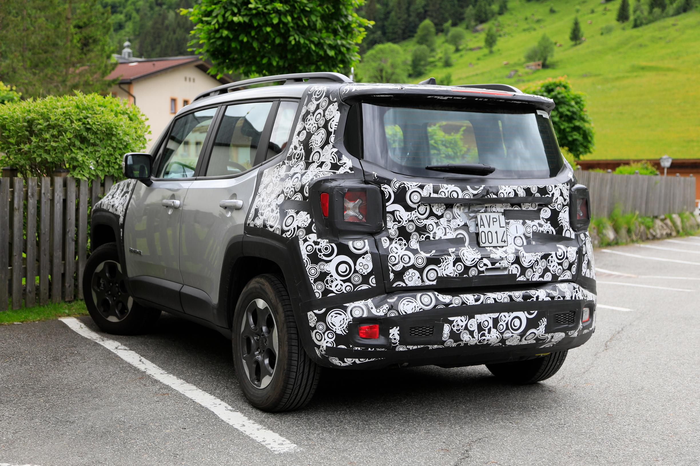 Salakuvissa Jeep Renegade