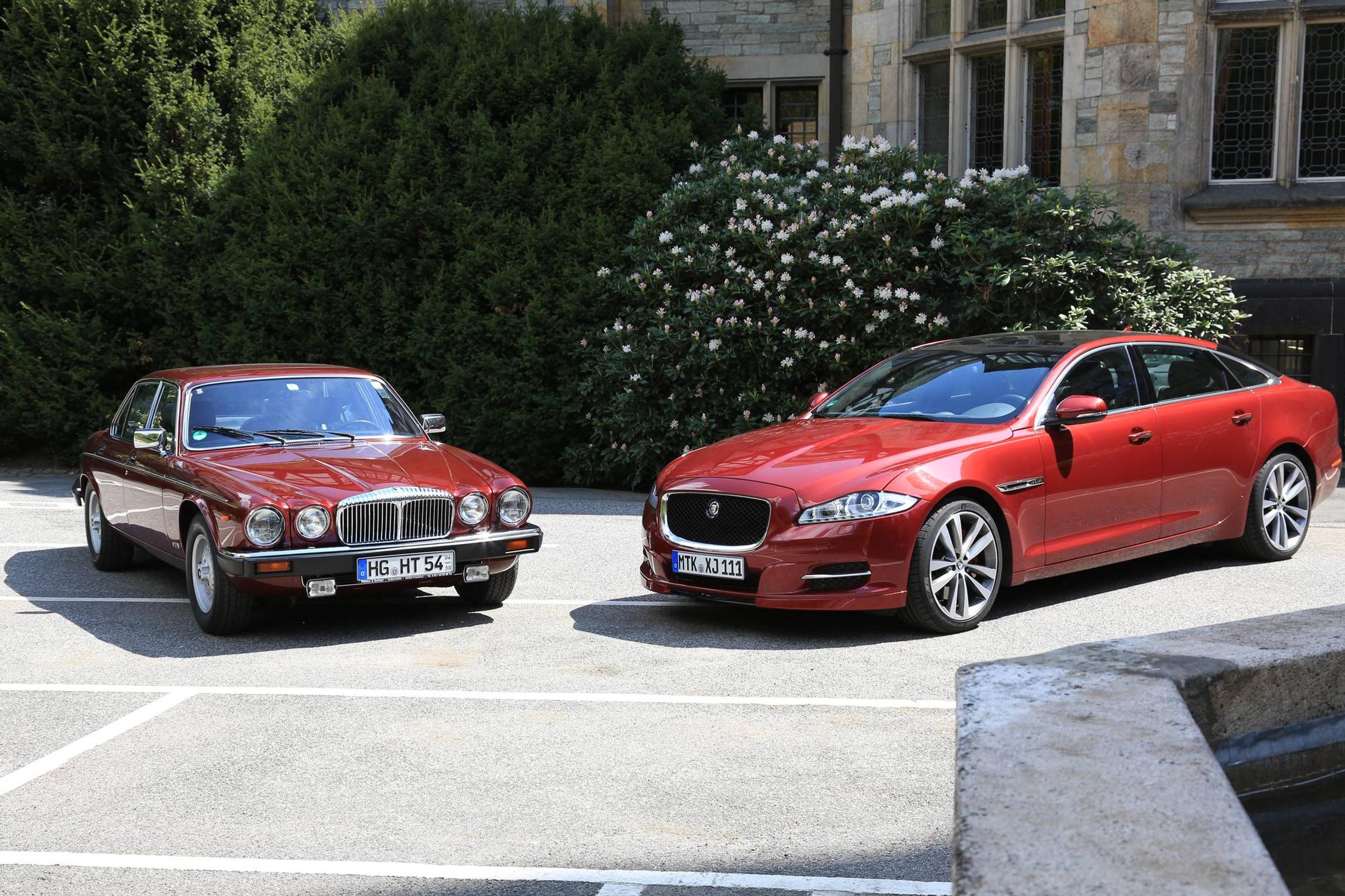 Jaguar vanhenee tyylikkäästi – vertailussa XJ:t vuosilta 1990 ja 2013