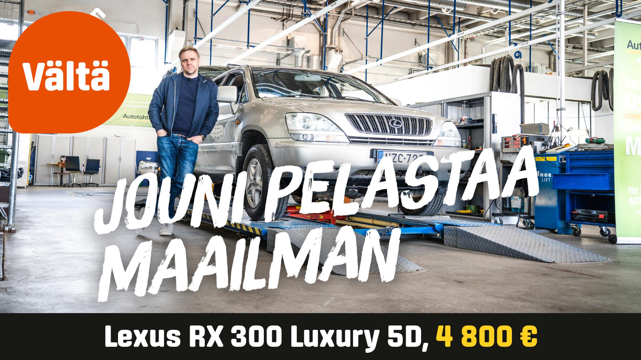 Käytetty: Lexus RX 300 Luxury 5D (4 800€) - Jouni pelastaa maailman