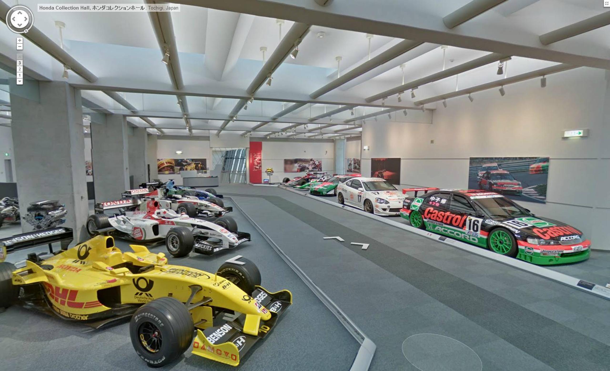 Nyt voit vierailla myös Hondan museossa Google Mapsilla