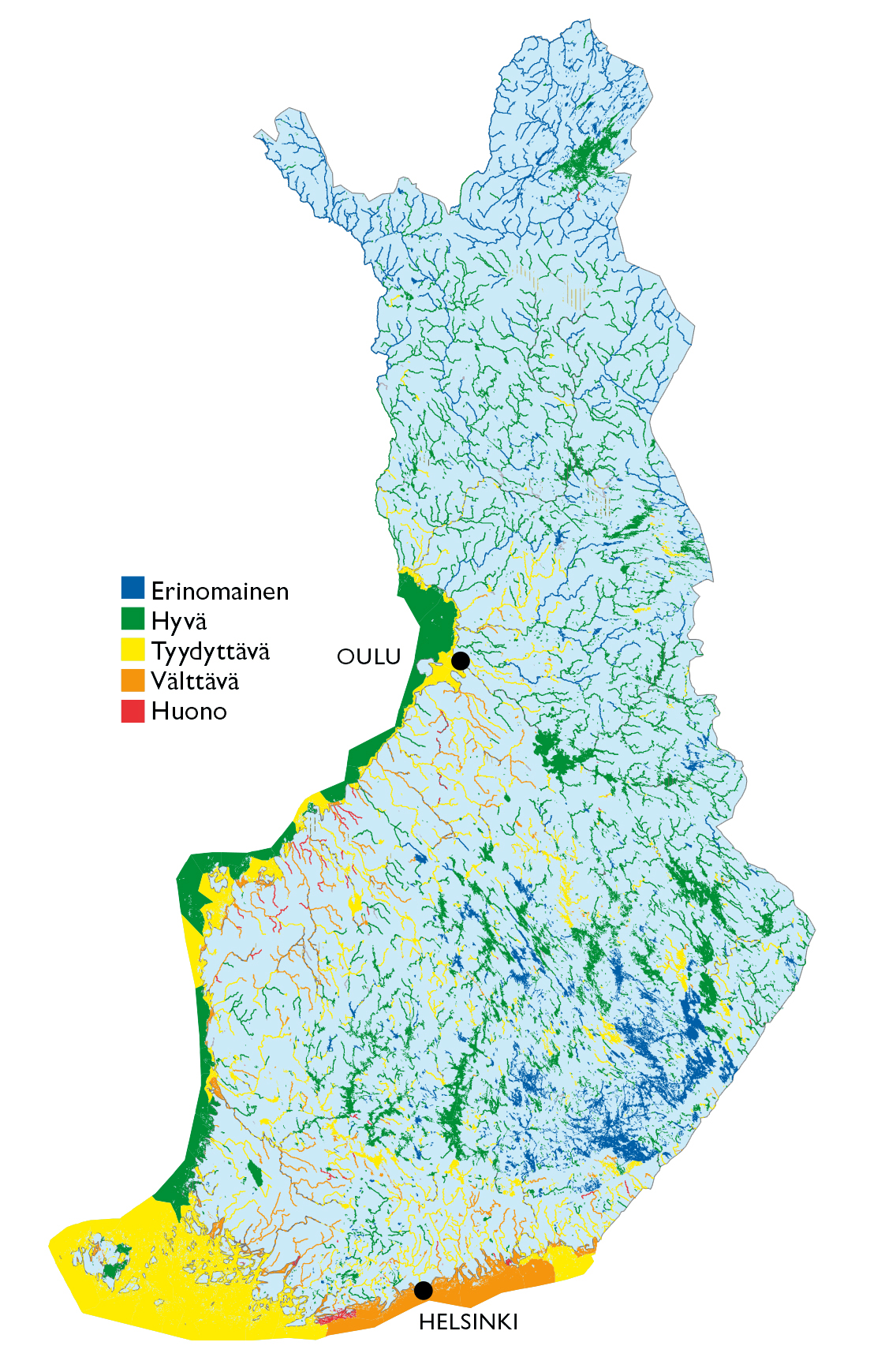 Vesistöjen puhdistaminen Suomessa on edennyt, mutta töitä riittää | Apu