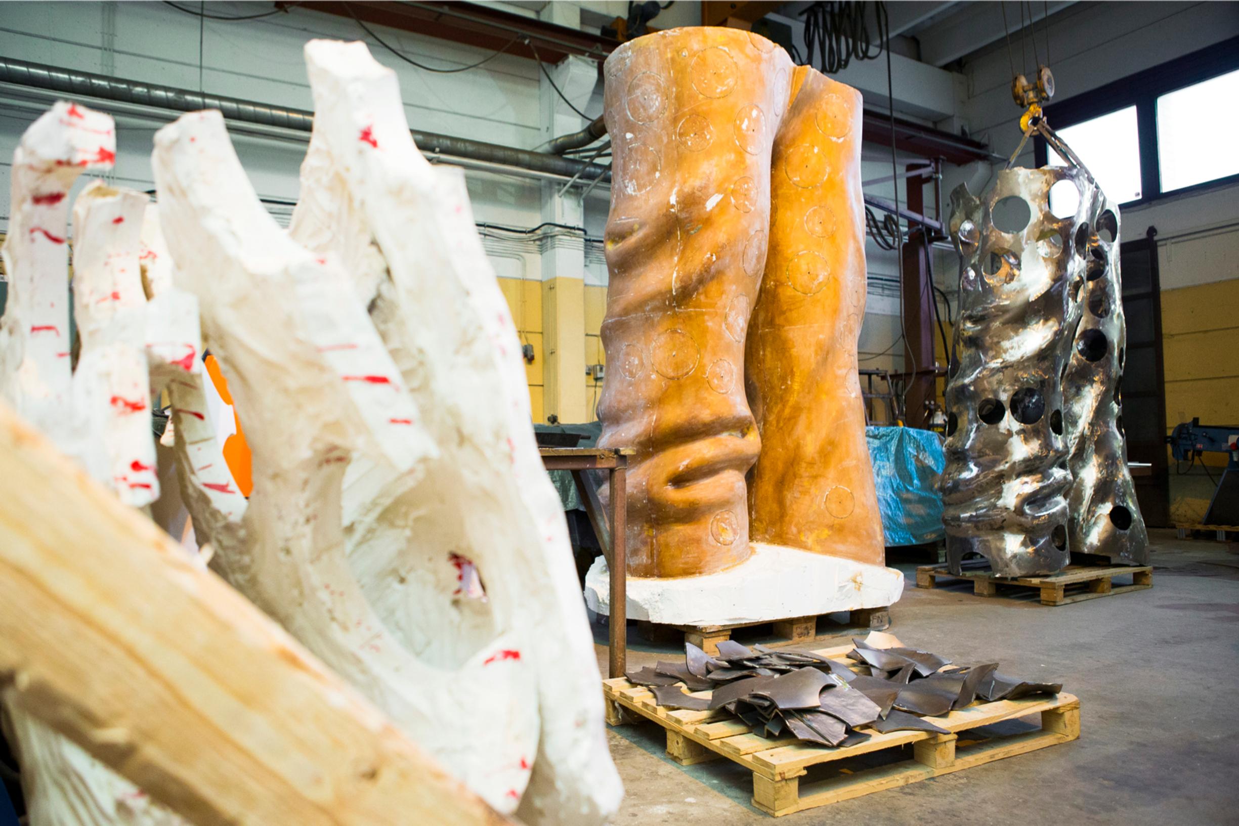 Talvisodan muistomerkkiä valetaan jo