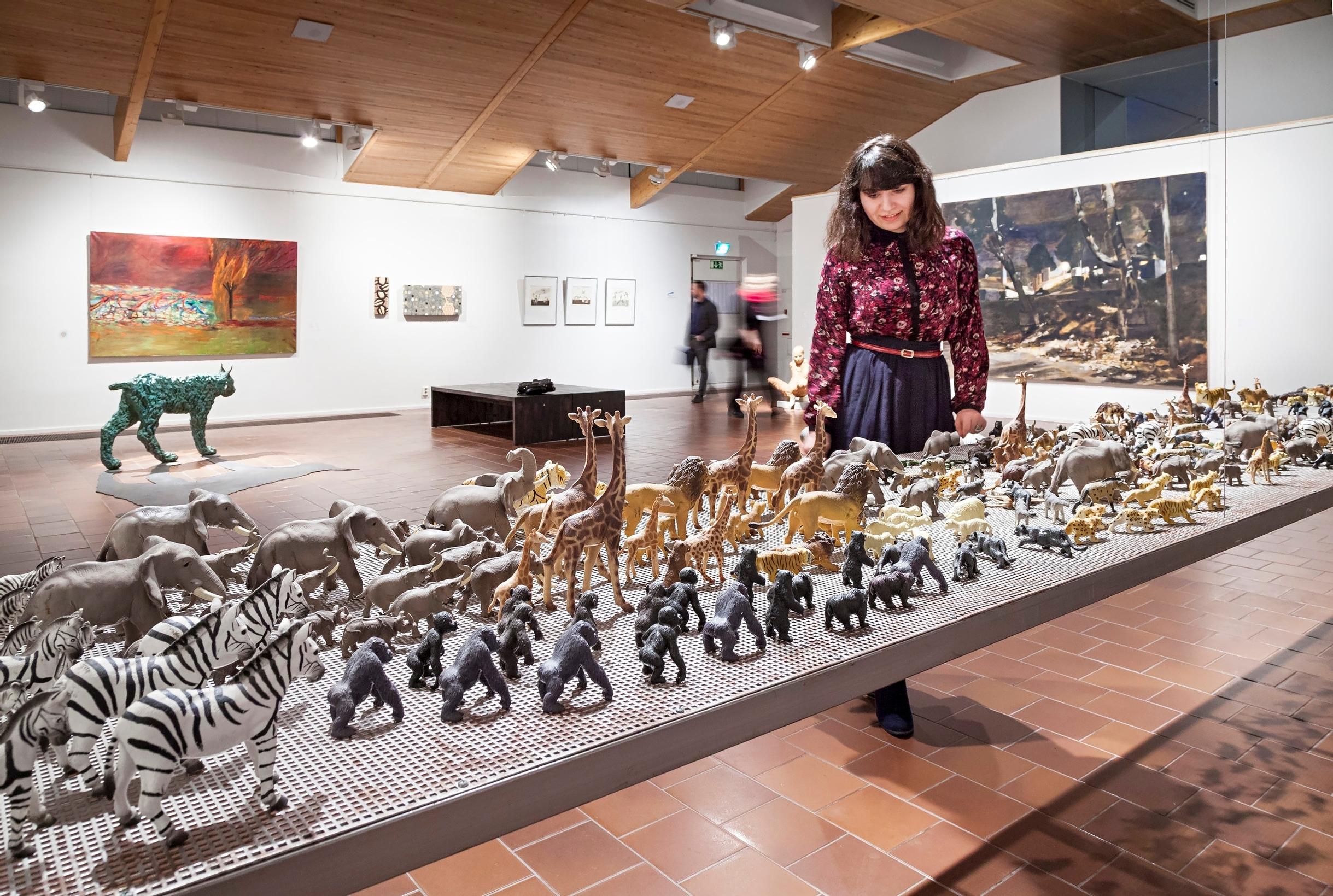 Kulttuuritalo Korundi on Lapin parhaita paikkoja nähdä kiinnostavaa nykytaidetta.