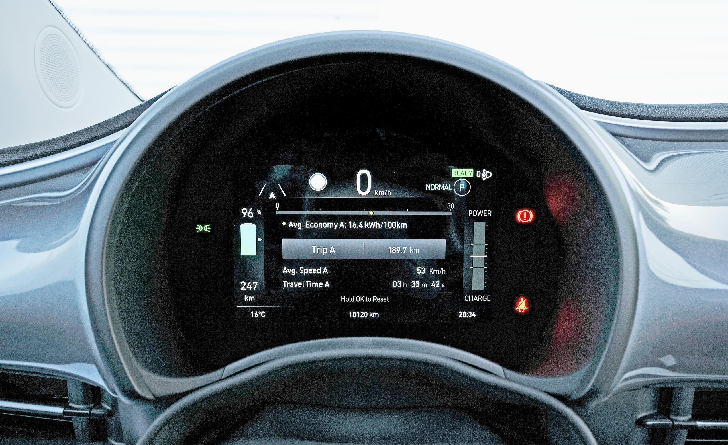 Fiat 500e Cabrion 85 kilowatin pikalataus on ihan ok, pariston saa täyteen puolessa tunnissa