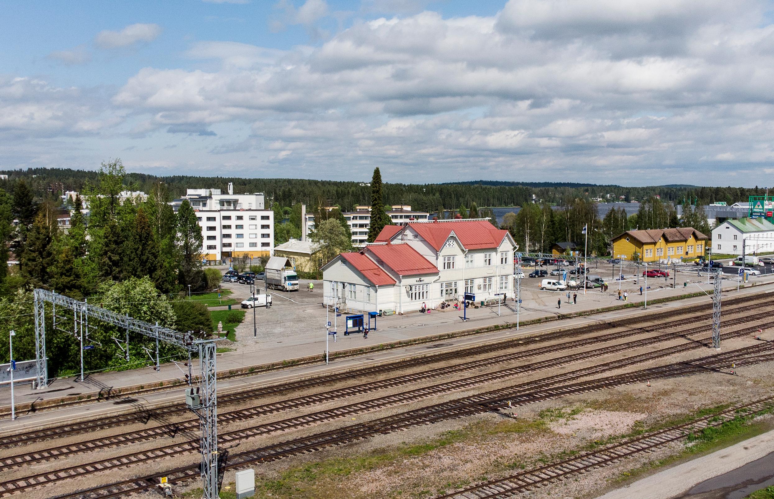 Kauneimmat asemat: Kajaanin asema on korea jugendlinna – Toiveuusinta