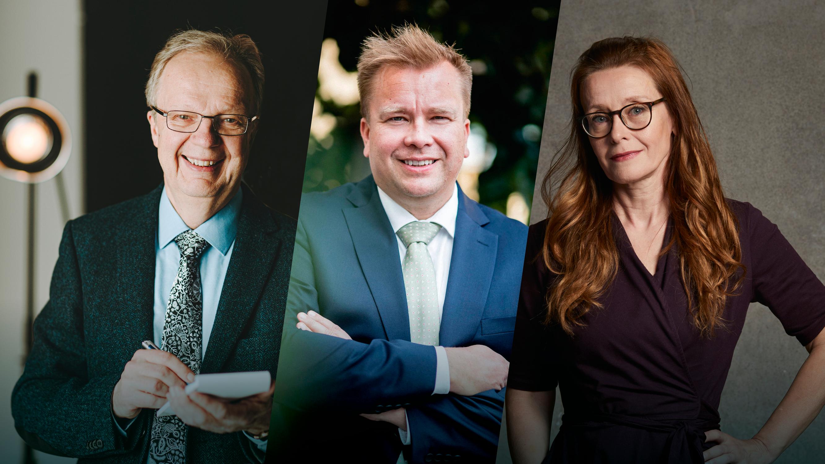 Mikä muuttuu vaalituloksen myötä? Säilyykö Suomi turvallisena? Katso Apu.fi-keskustelu: Puolustusministeri Antti Kaikkonen, Unto Hämäläinen ja Asta Leppä