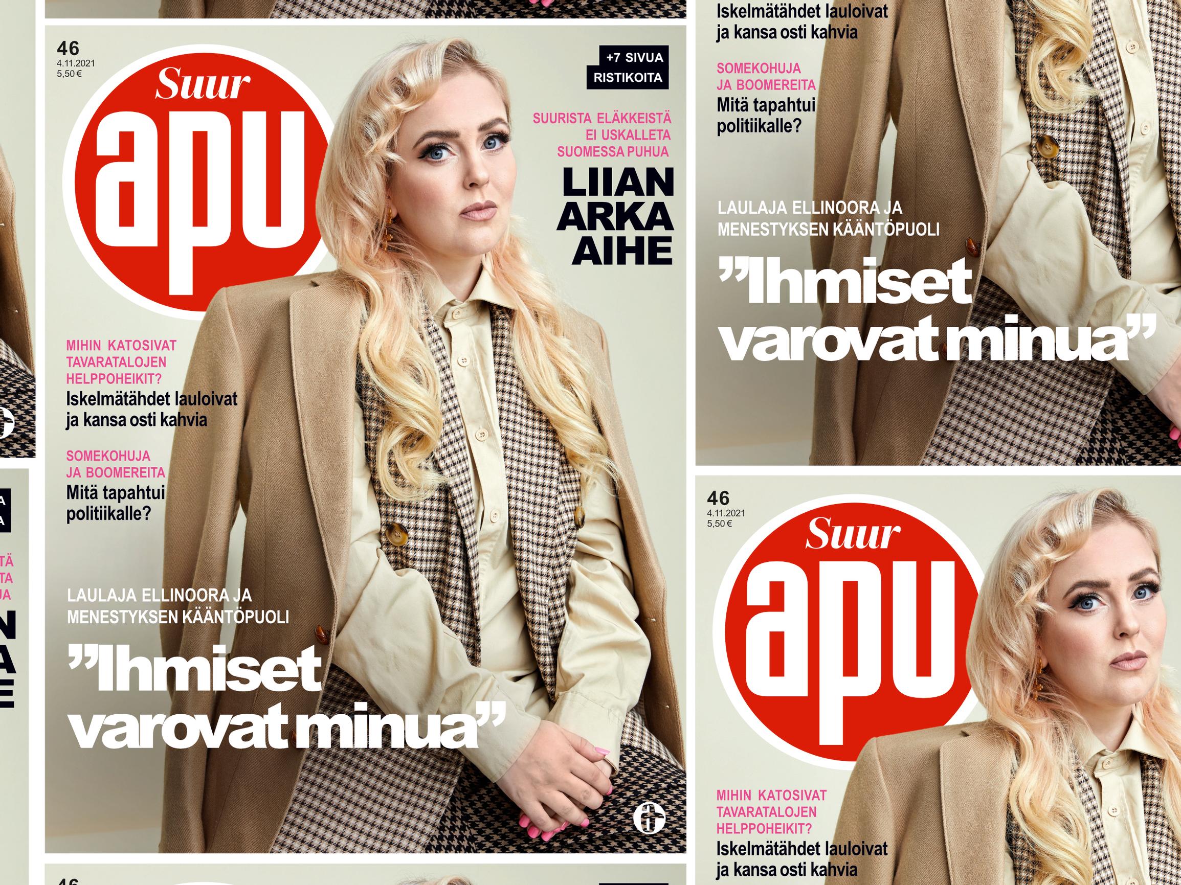 Onko tämä vuoden 2021 paras aikakauslehden kansi? Apu-lehti ja Ellinoora ehdolla Editkilpailussa – Näin äänestät omaa suosikkiasi