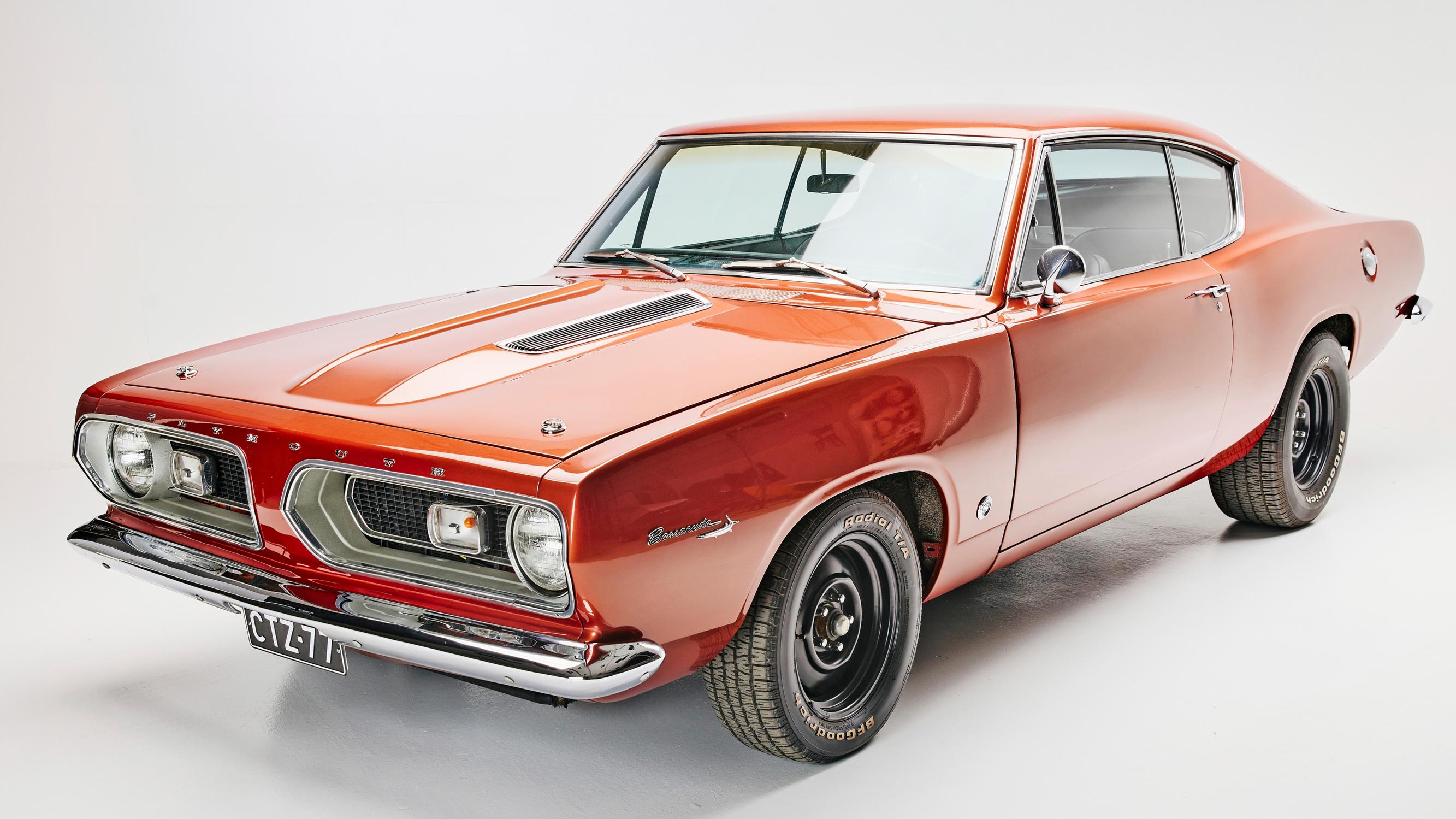 Plymouth Barracuda Formula S 402 vm. 1967 – ”Barracudassa oli heittämällä kauneimmat autossa näkemäni muodot”