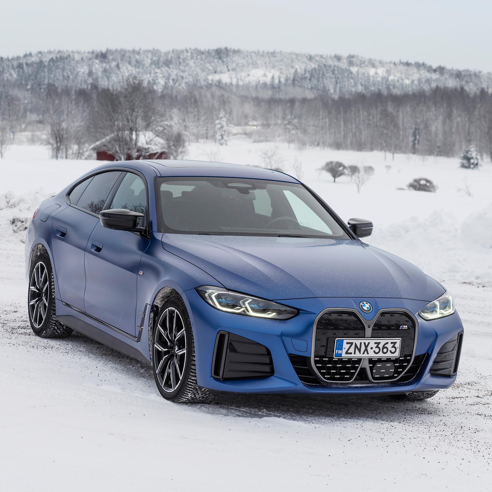 BMW i4 M50 – sähköauto, joka näyttää ihan tavalliselta BMW Gran Coupélta