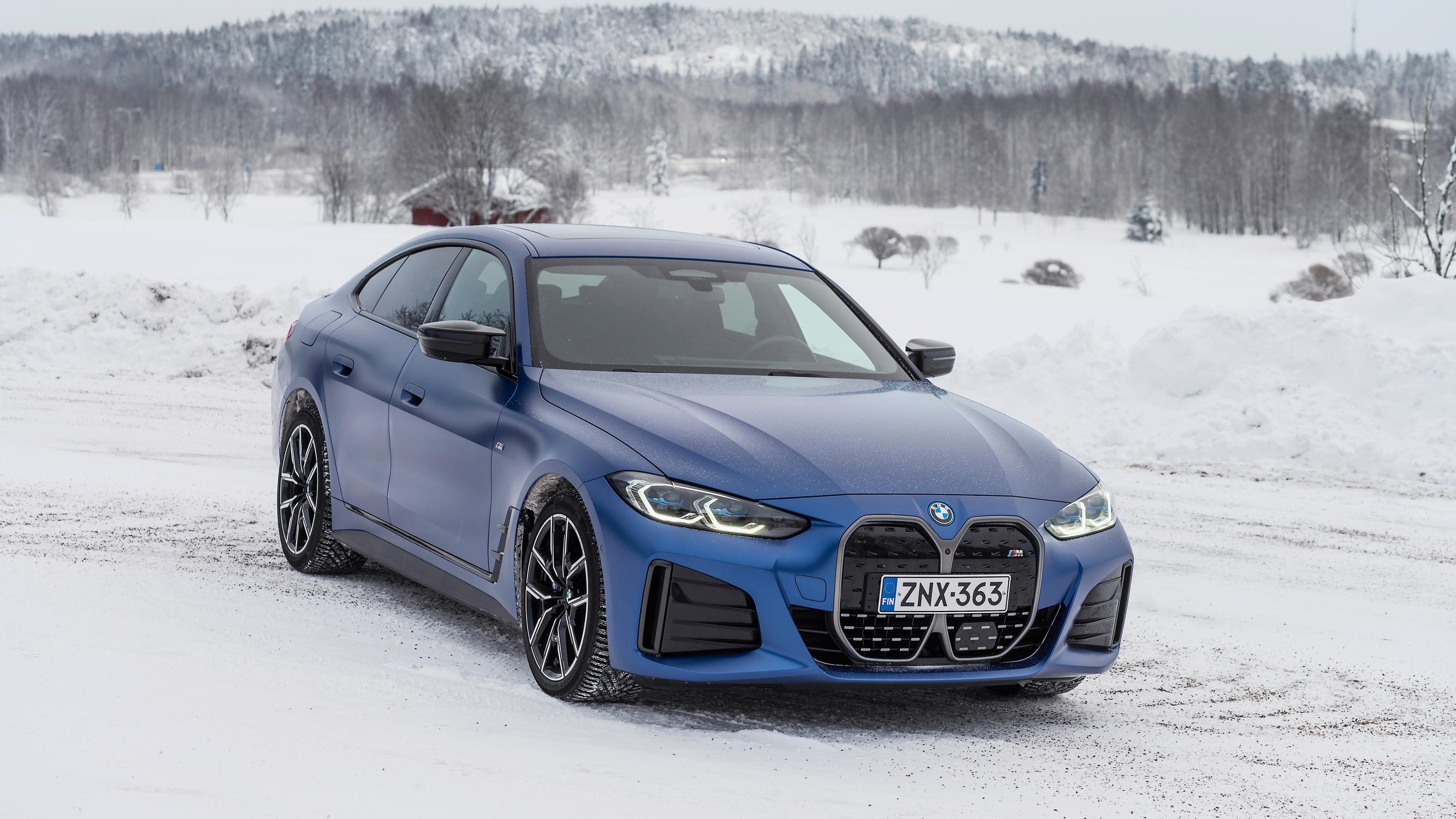 BMW i4 M50 – sähköauto, joka näyttää ihan tavalliselta BMW Gran Coupélta