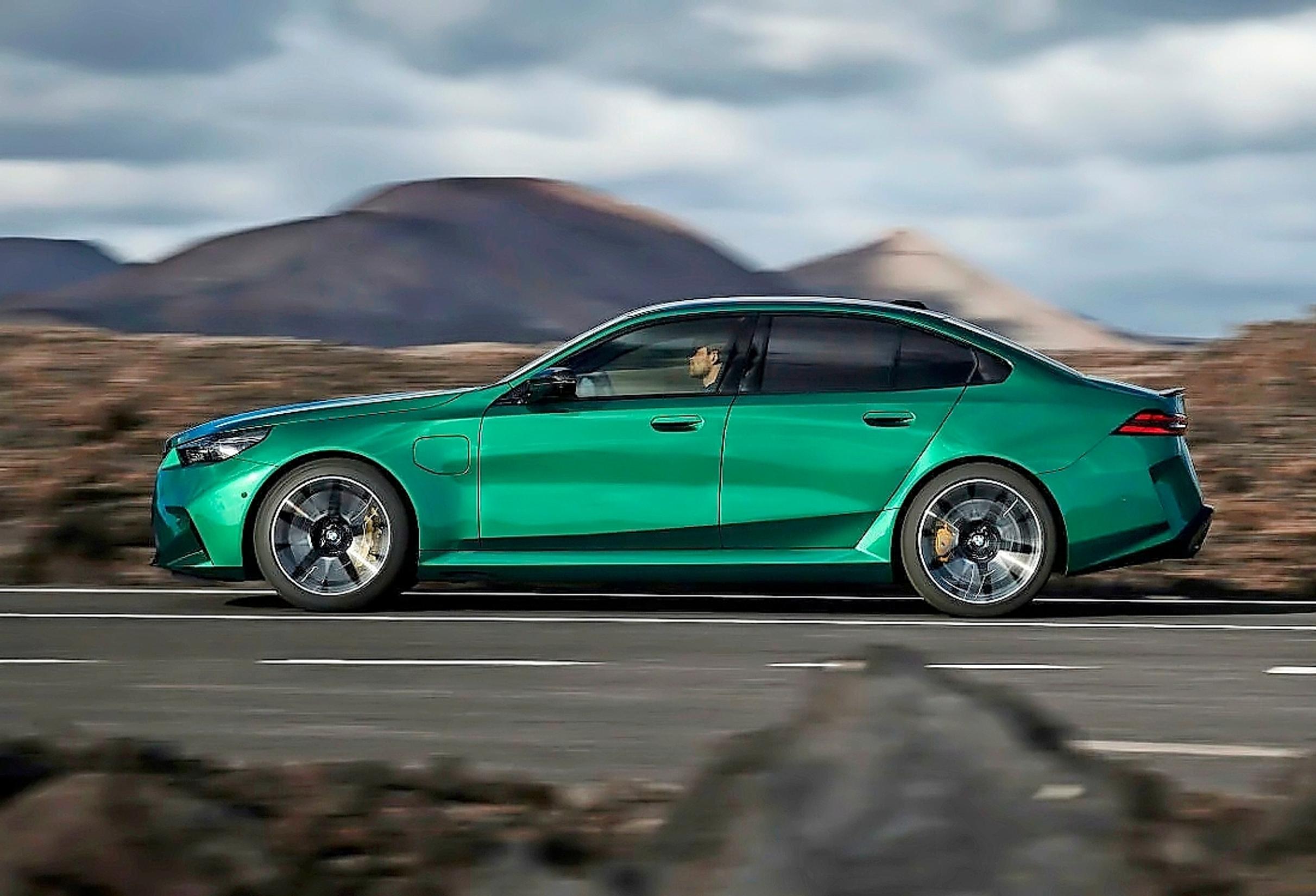 Uusi BMW M5 lataushybridi