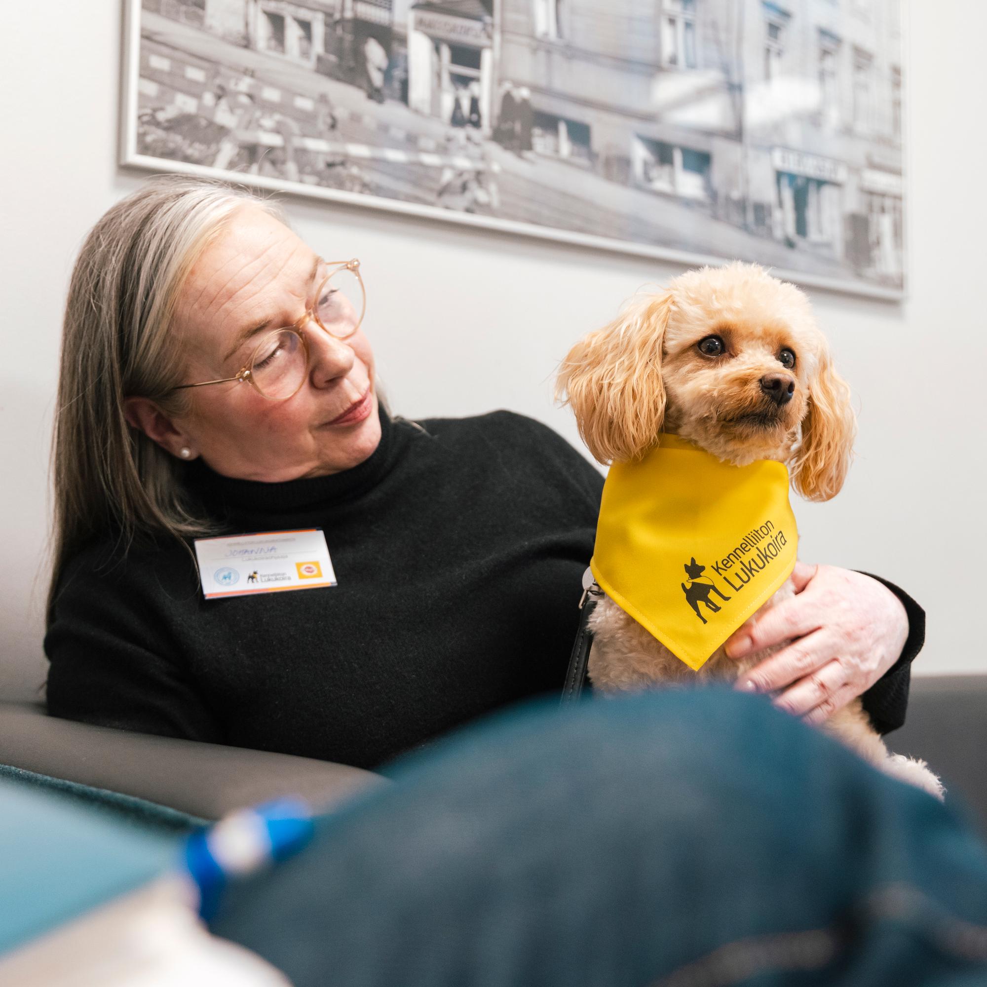 Video: Lukukoira Ebba hurmaa kirjastotyössään – Ebballe lukenut Alfred, 8: ”Se kuuntelee eikä keskeytä”