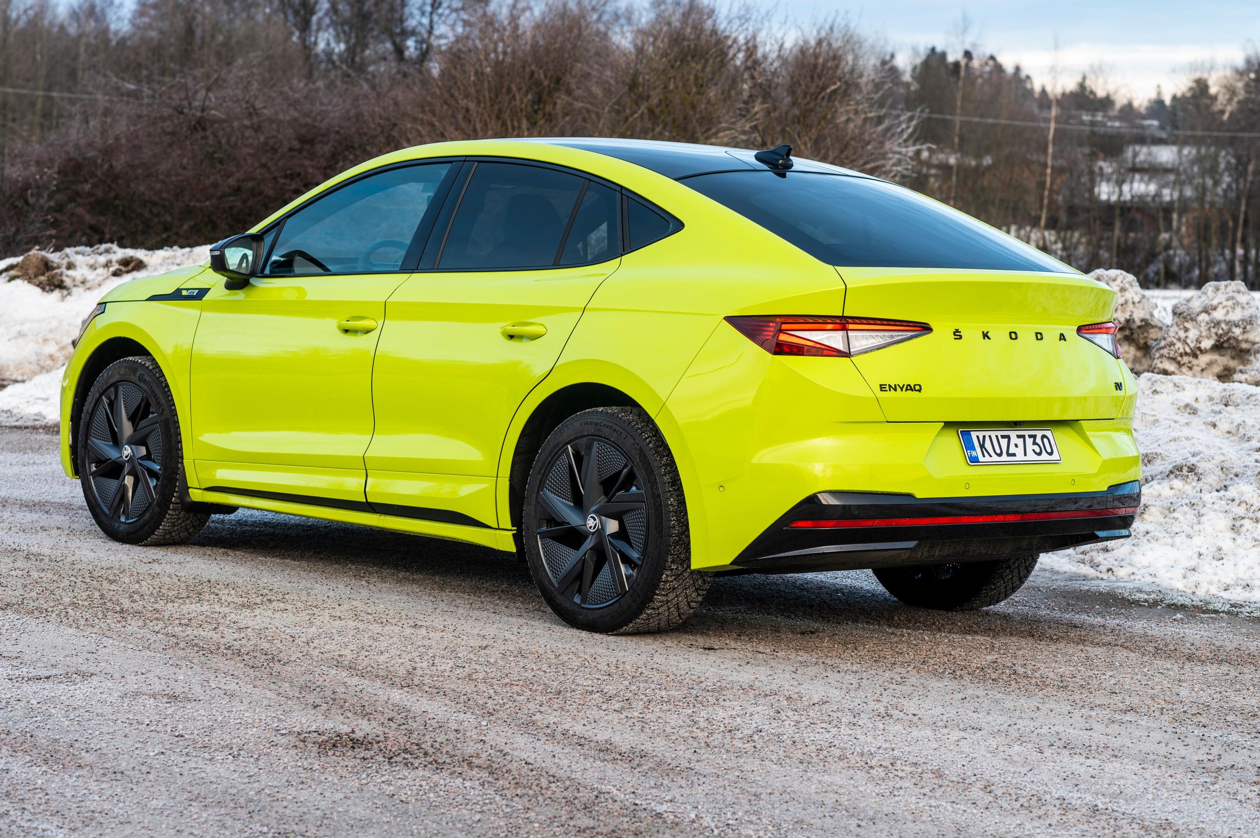 Škoda Enyaq RS IV | Sähköauto jonka paketti on kunnossa | Koeajo