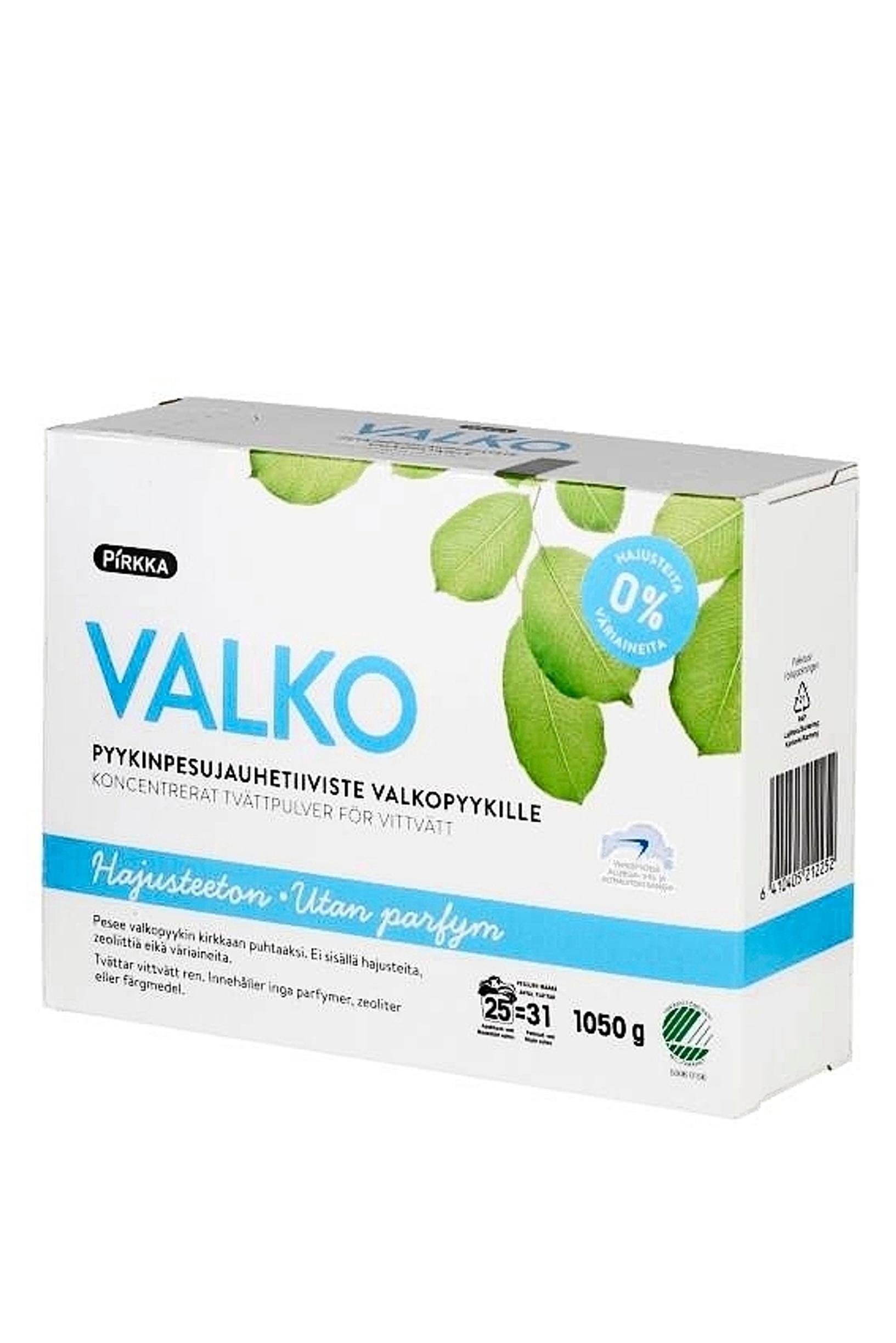 Valkopesuaineet Kuluttaja-testissä | Edulliset voittivat | Pirkka Valko jauhemainen