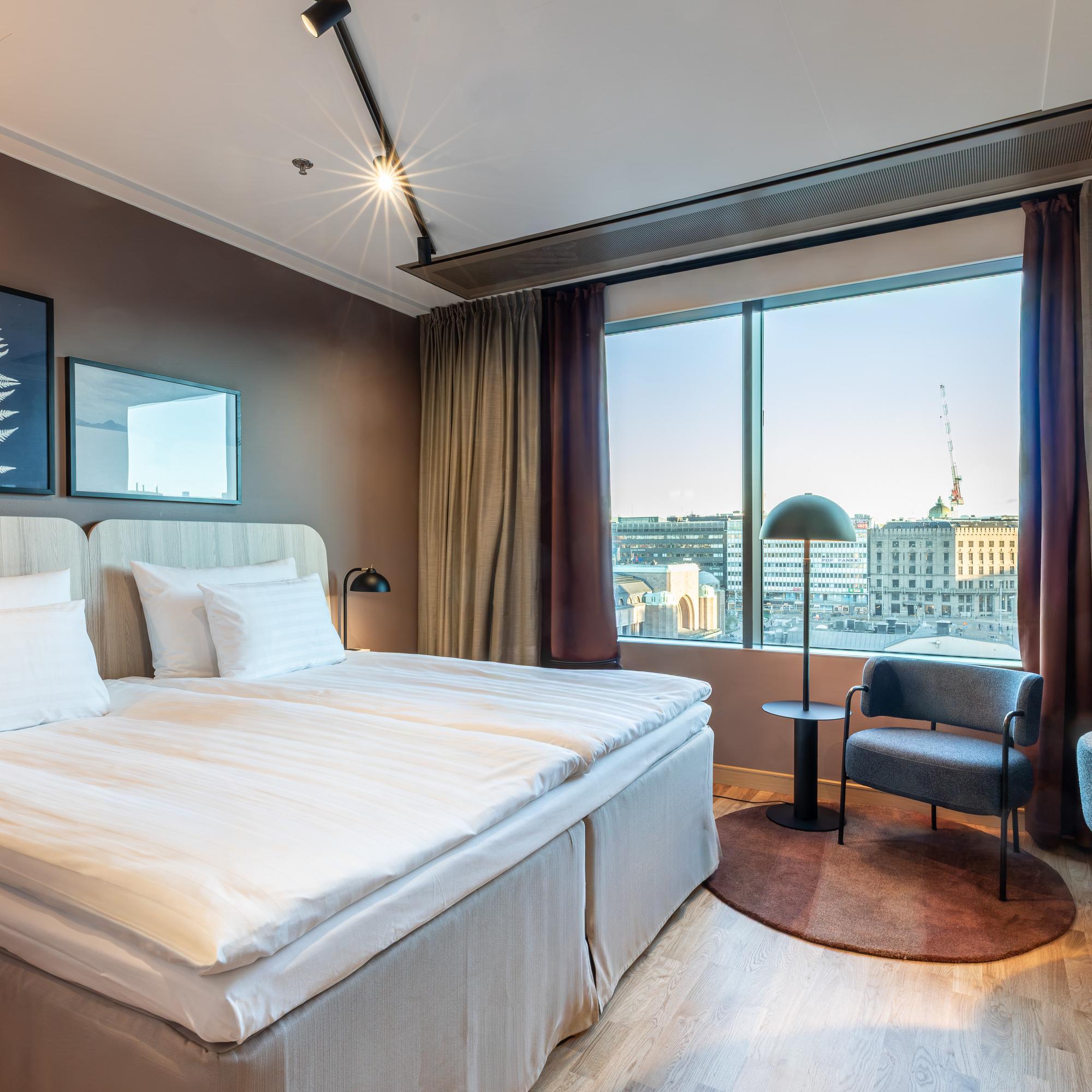 Mondo testasi: Scandic Helsinki Station -hotellin valtteja ovat keskeinen sijainti ja kaupunkimaisemat