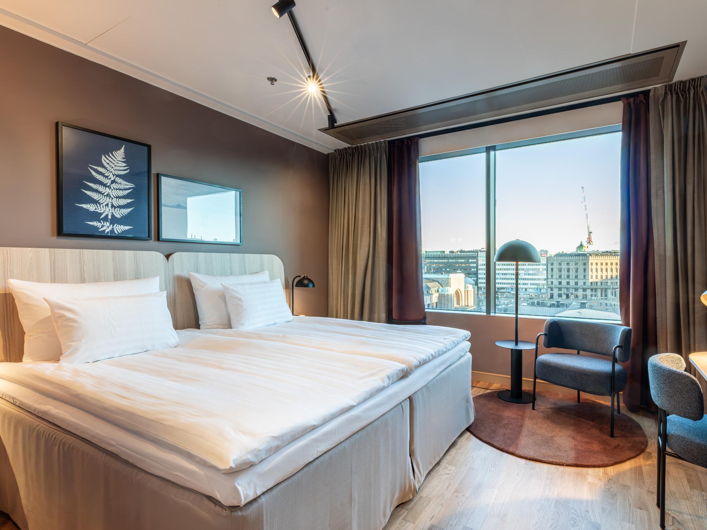 Mondo testasi: Scandic Helsinki Station -hotellin valtteja ovat keskeinen sijainti ja kaupunkimaisemat