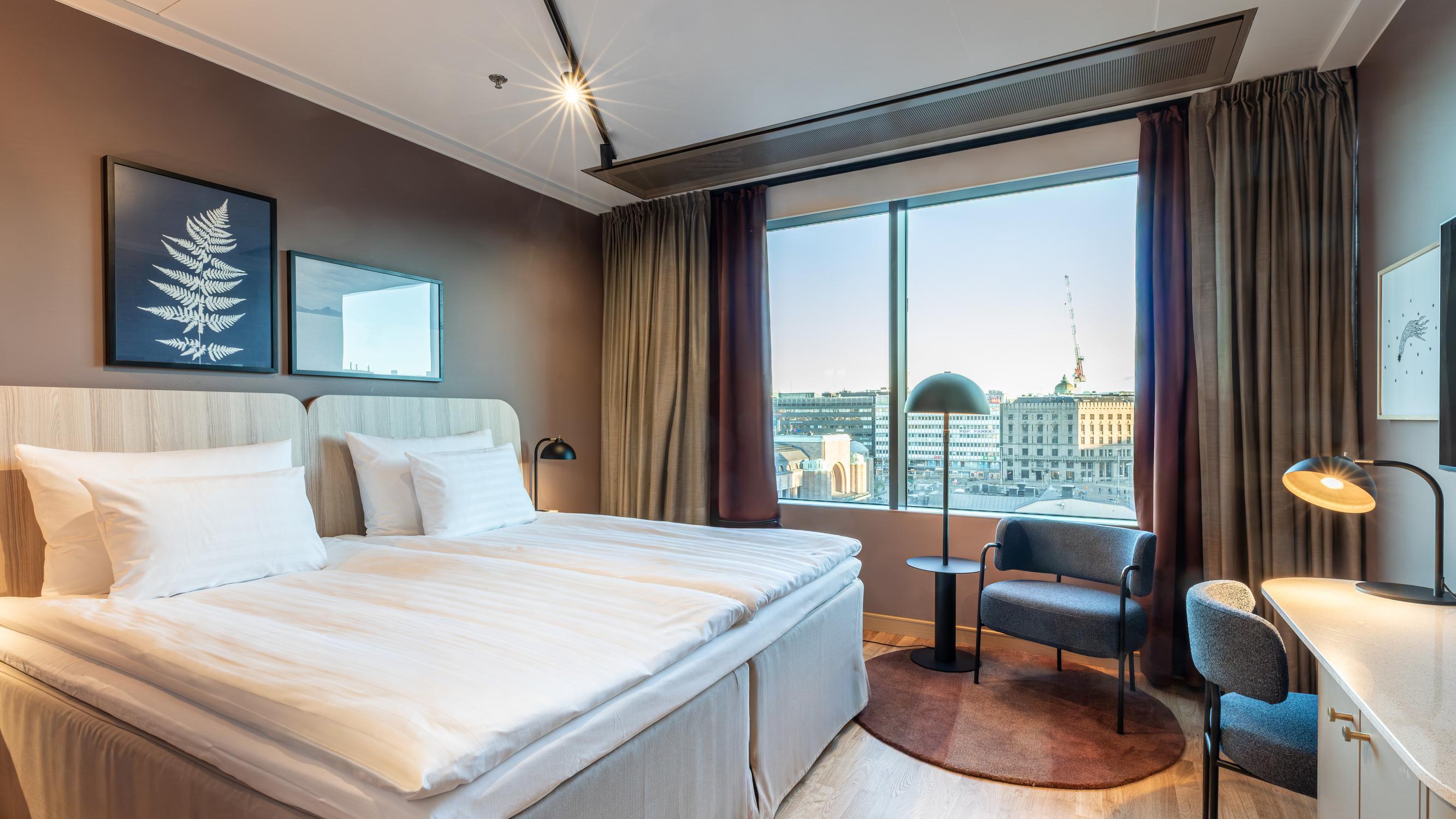 Mondo testasi: Scandic Helsinki Station -hotellin valtteja ovat keskeinen sijainti ja kaupunkimaisemat