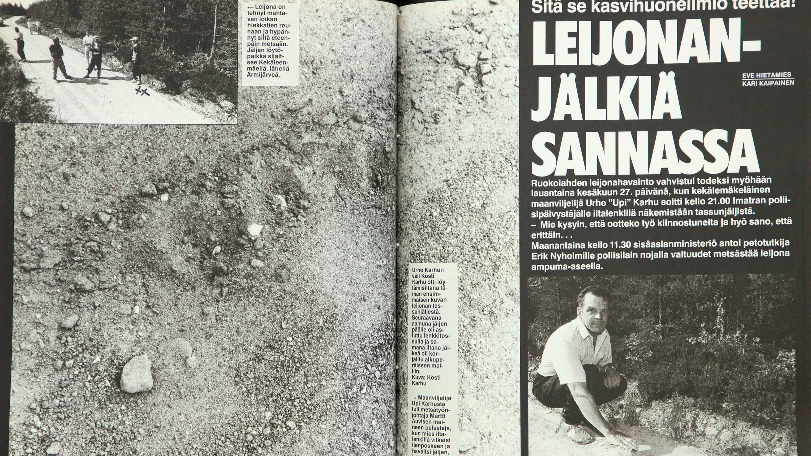 Nämä mätäkuun legendat eivät unohdu: Ruokolahden leijona – Käckin perheen katoaminen – Liekki-sonnin pako – Karjalohjan ufo 