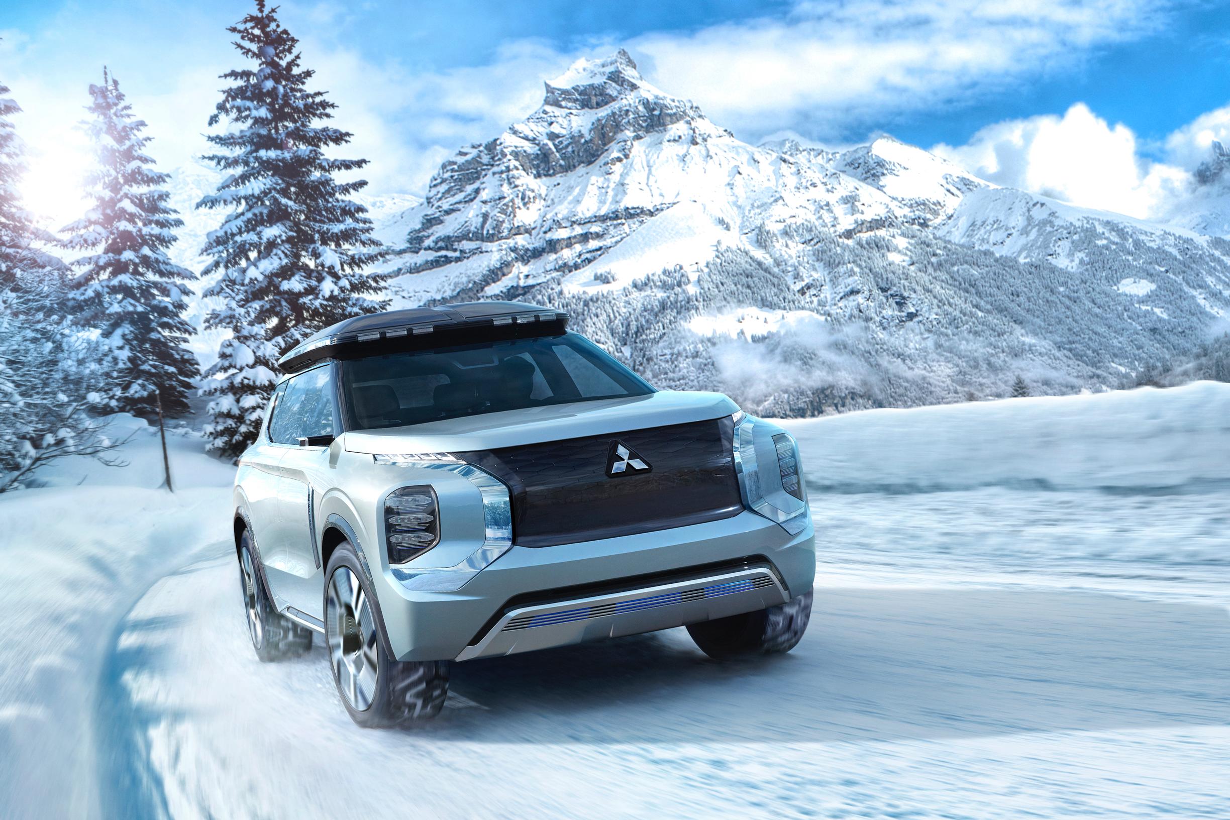 Tältä näyttää Mitsubishin nelivetohybridi Engelberg Tourer