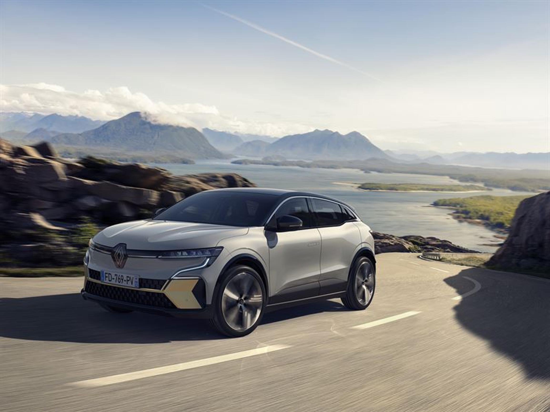 Tässä on Renaultin täyssähköinen Megane