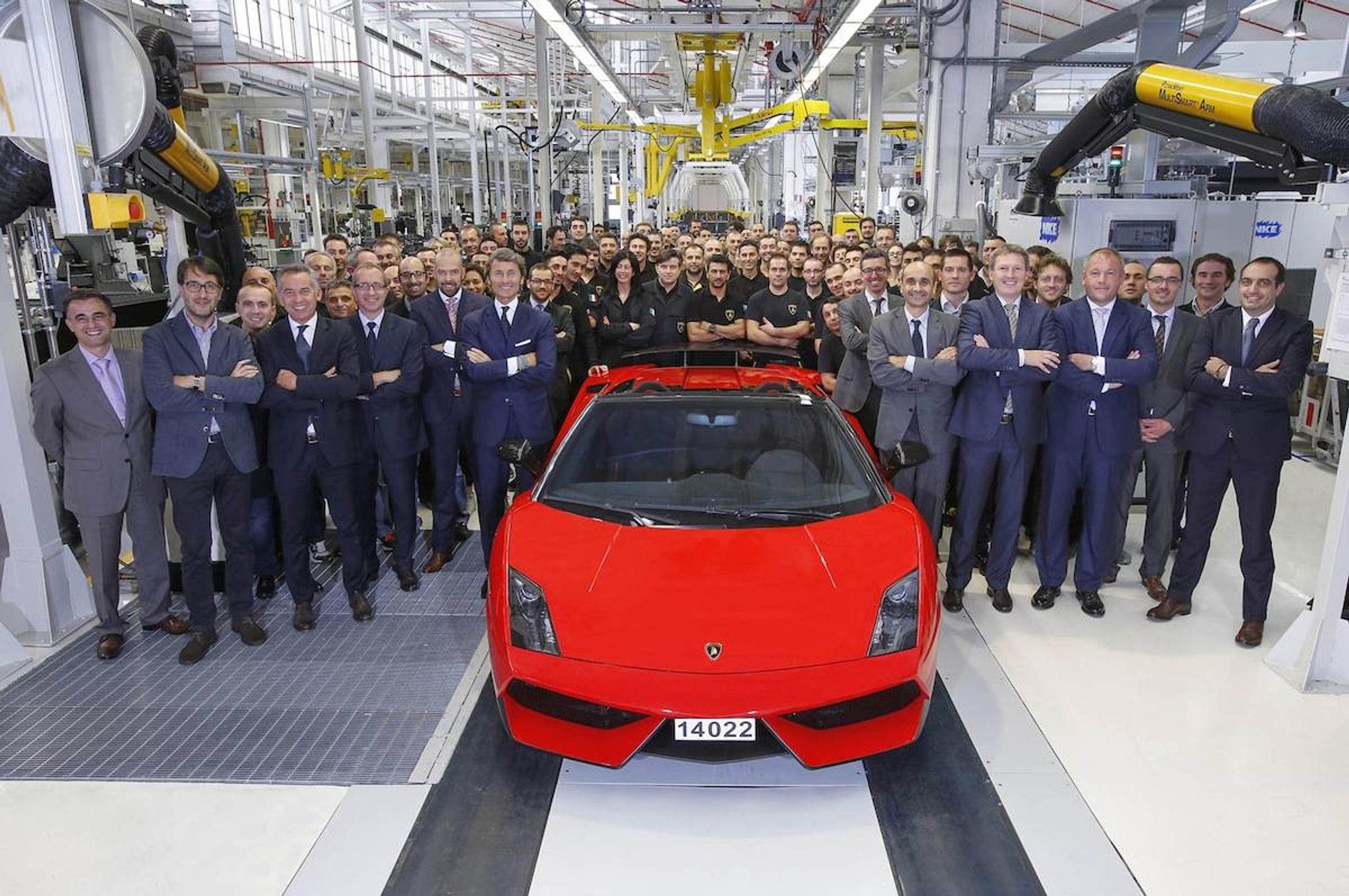 Lamborghini Gallardon loppu – viimeinen auto valmistui eilen