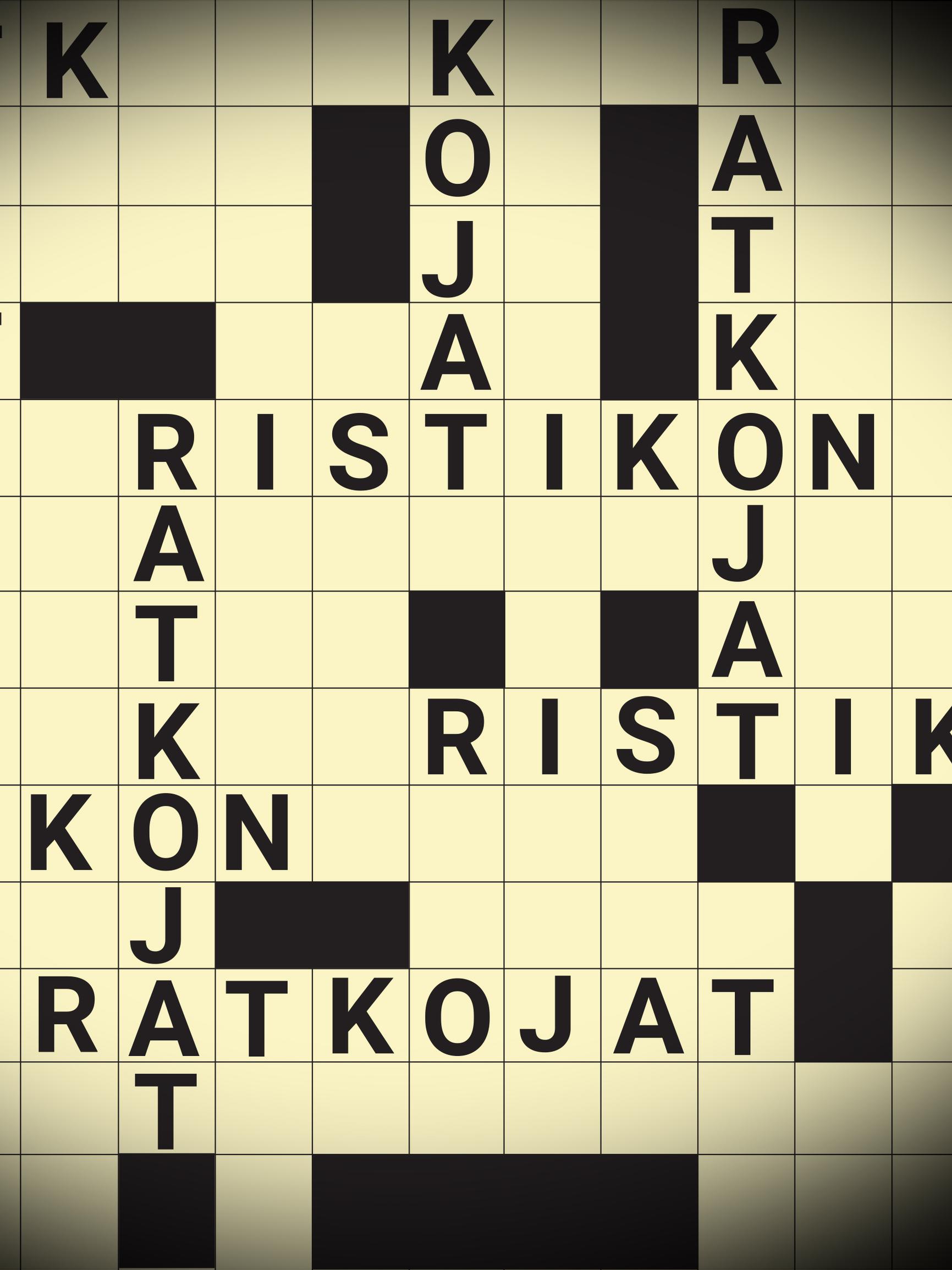 Merituuli ei itse ratko ristikoita, mutta houkuttelee espoolaisia ratkomistalkoisiin kirjastoon