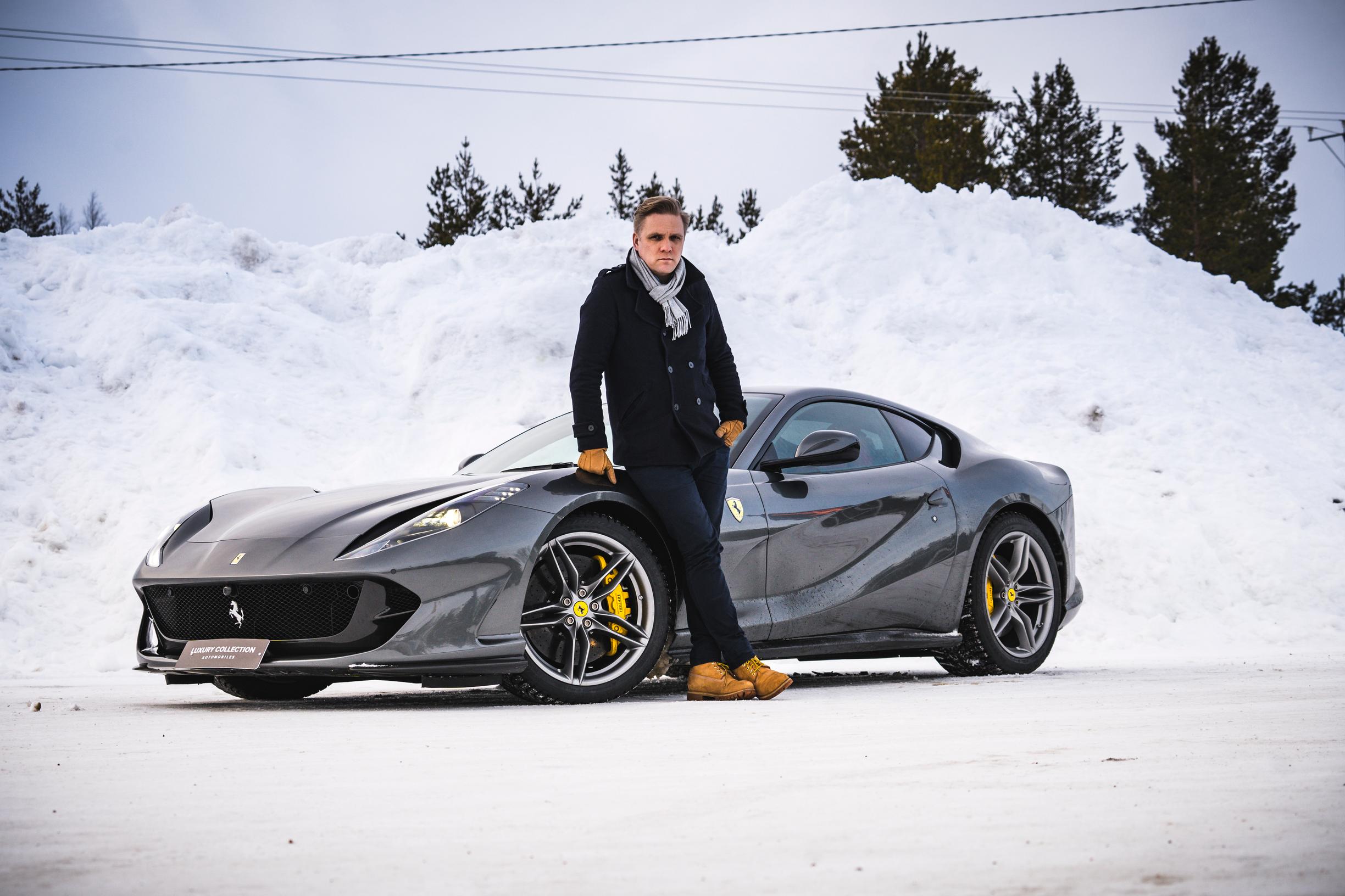 Elämyskoeajo: Ferrari 812 Superfast - Ferrarilla Suomen Lapissa
