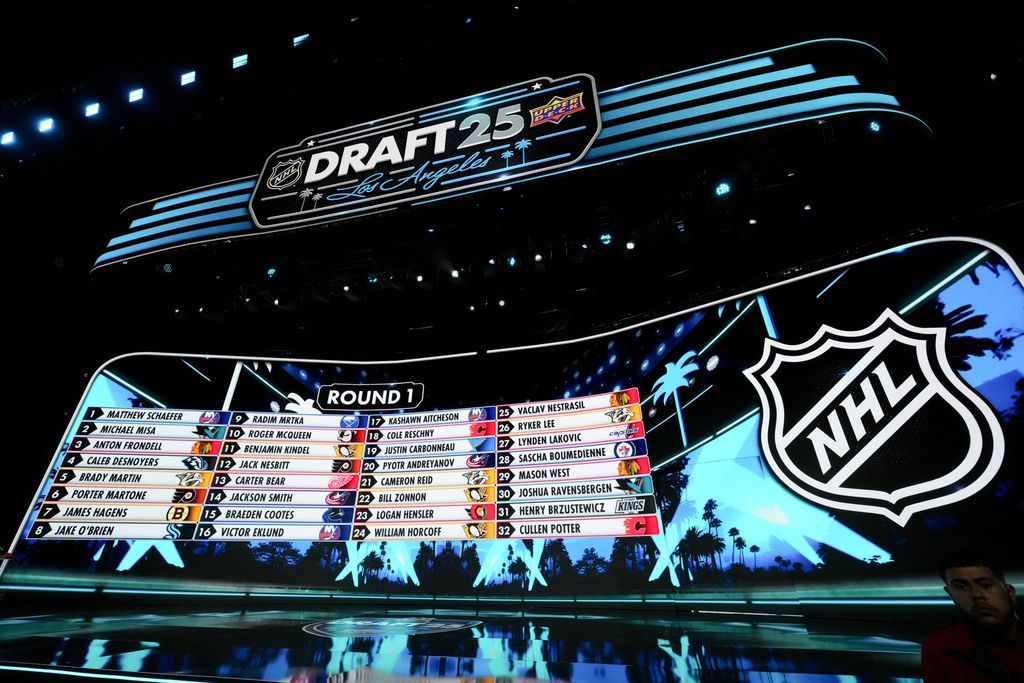 NHL-varaustilaisuuden ensimmäinen kierros takana – kuka voitti ja kuka hävisi?