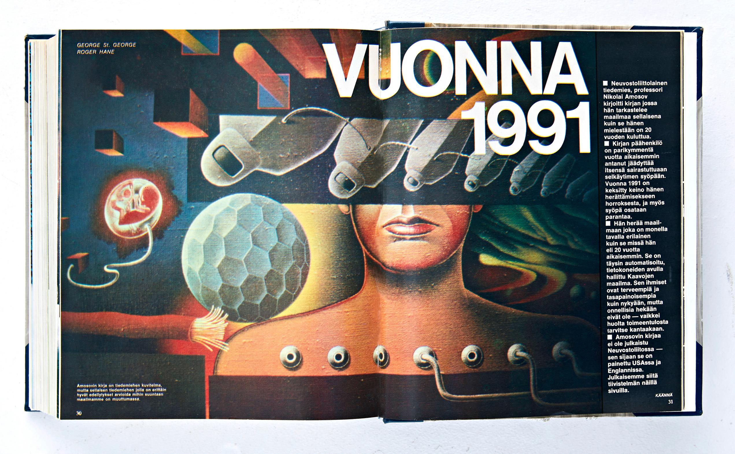 Tällainen maailma on vuonna 1991, ennusti Apu 70-luvulla – Ei se nyt ihan niin mennyt...