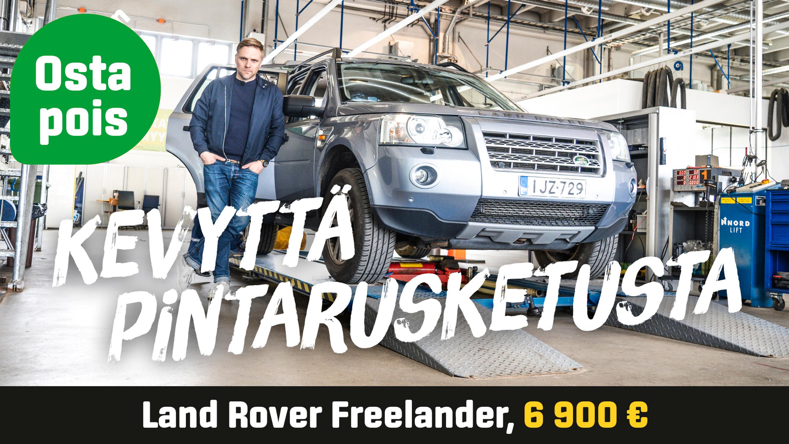 Käytetty: Land Rover Freelander 2 (6 900€) - Kevyttä pintarusketusta