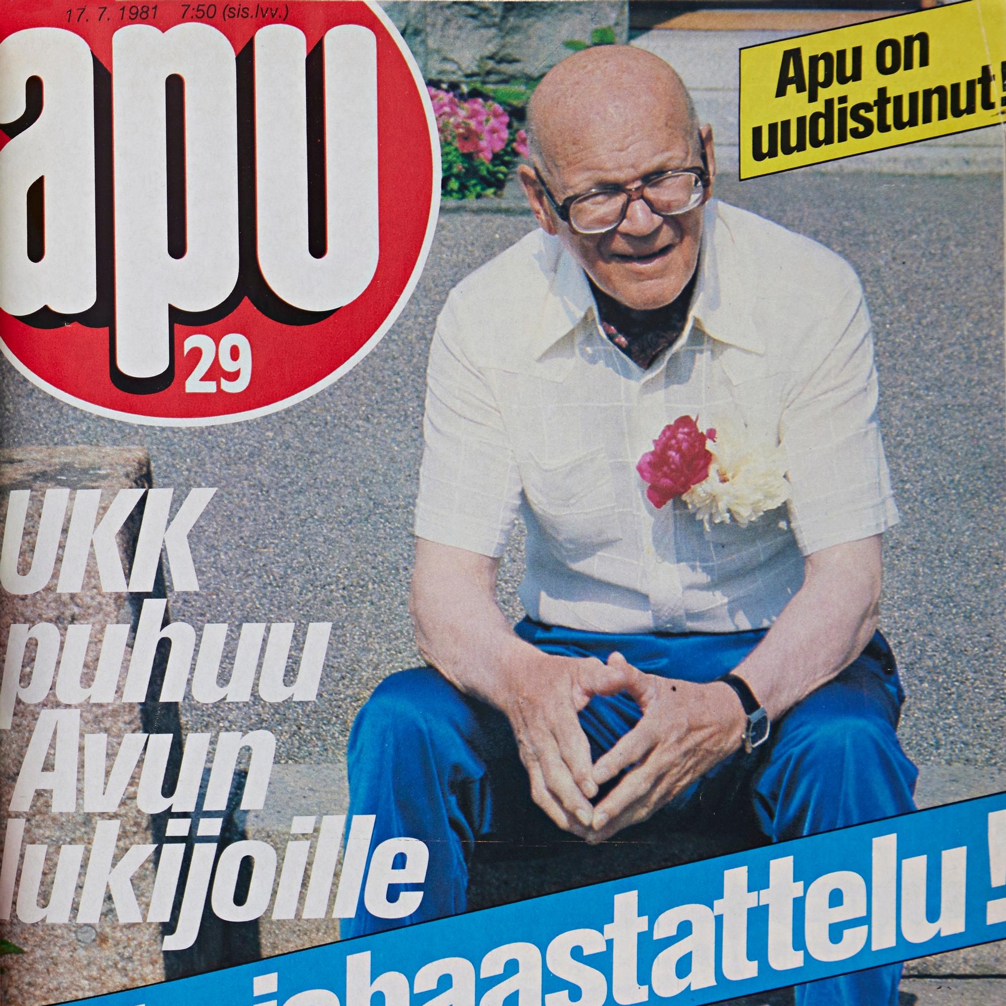 Lajinsa viimeinen – Urho Kekkosen viimeiseksi jäänyt haastattelu vuodelta 1981: ”Tässä virassa täytyy olla valmis joka lähtöön.”