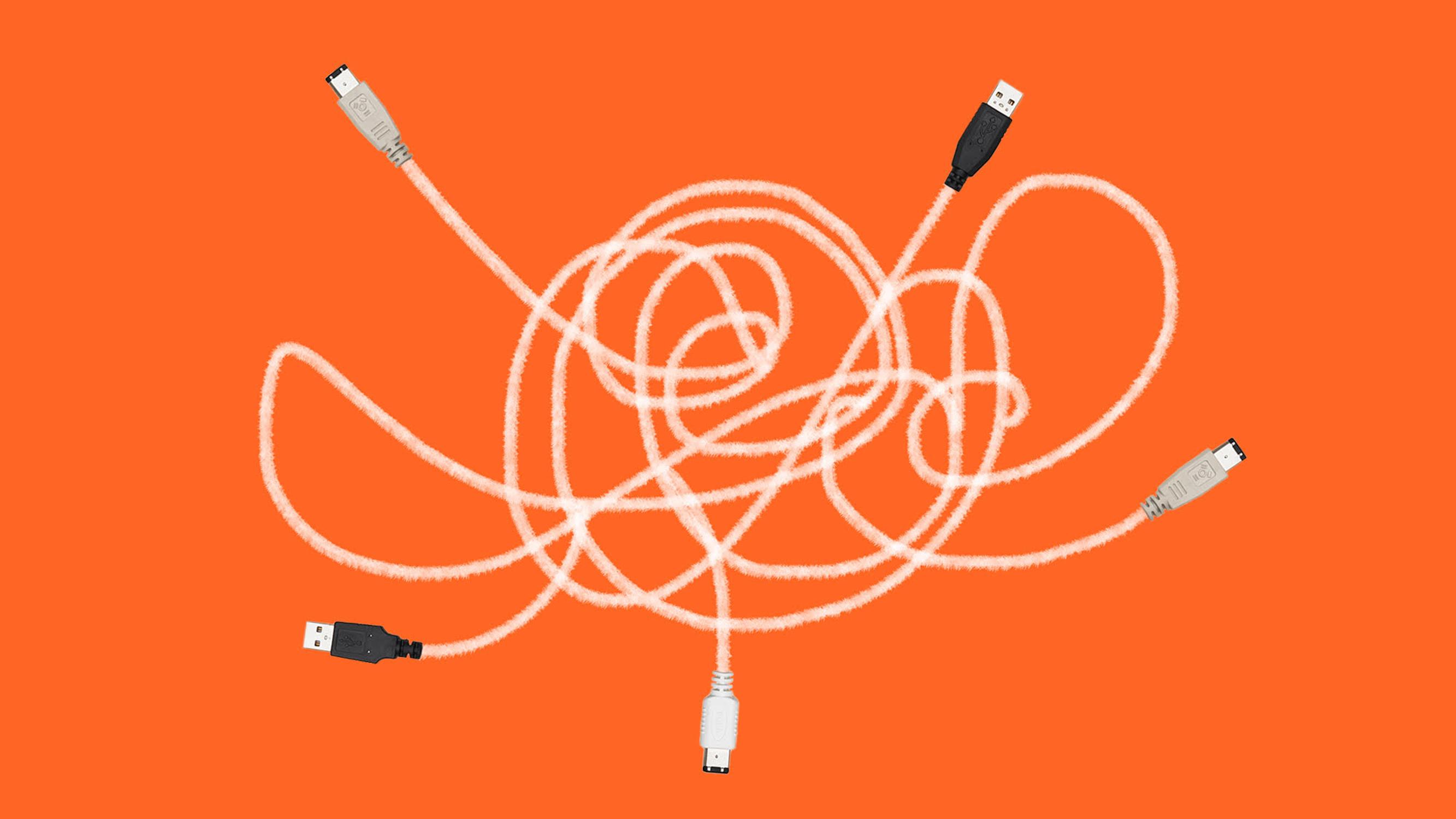 Oikean liittimen löytäminen piuhalle voi olla tuskaa – Tästä johtuu, miksei edes USB-C auta