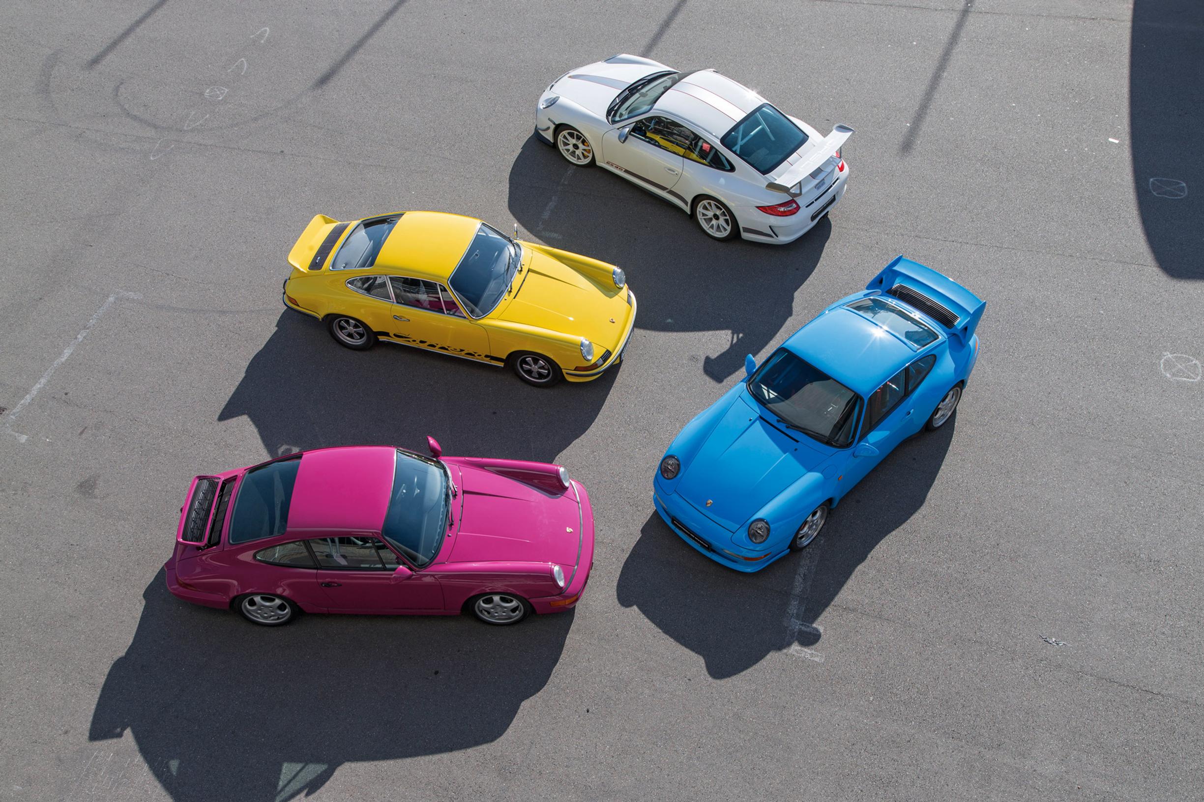 Juhlan paikka: Porsche Carrera RS täytti pyöreitä